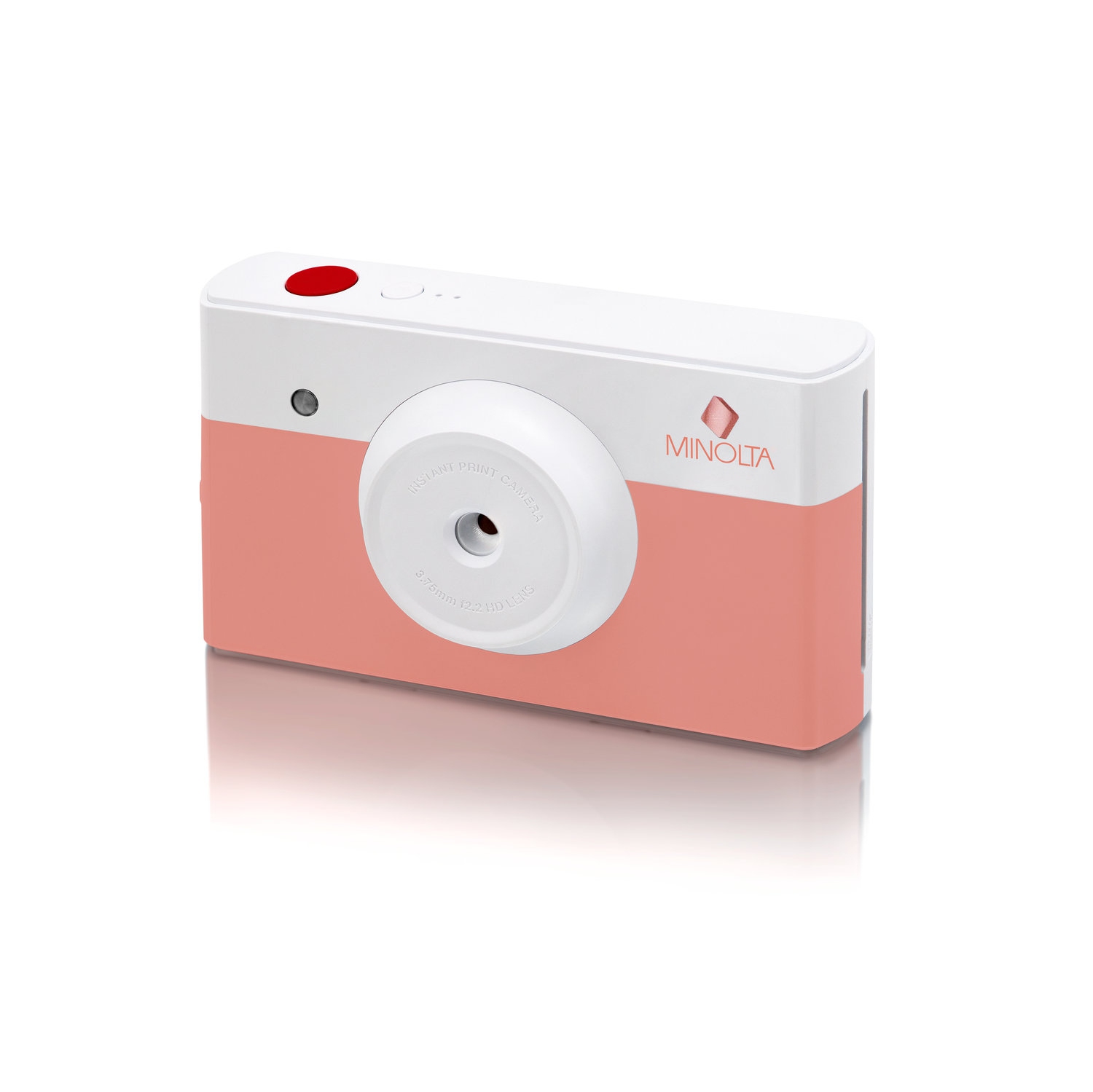 Minolta Instapix Print Camera with Printer, Camera Bag, Diginerds Microfiber Cleaning Cloth, Bundle