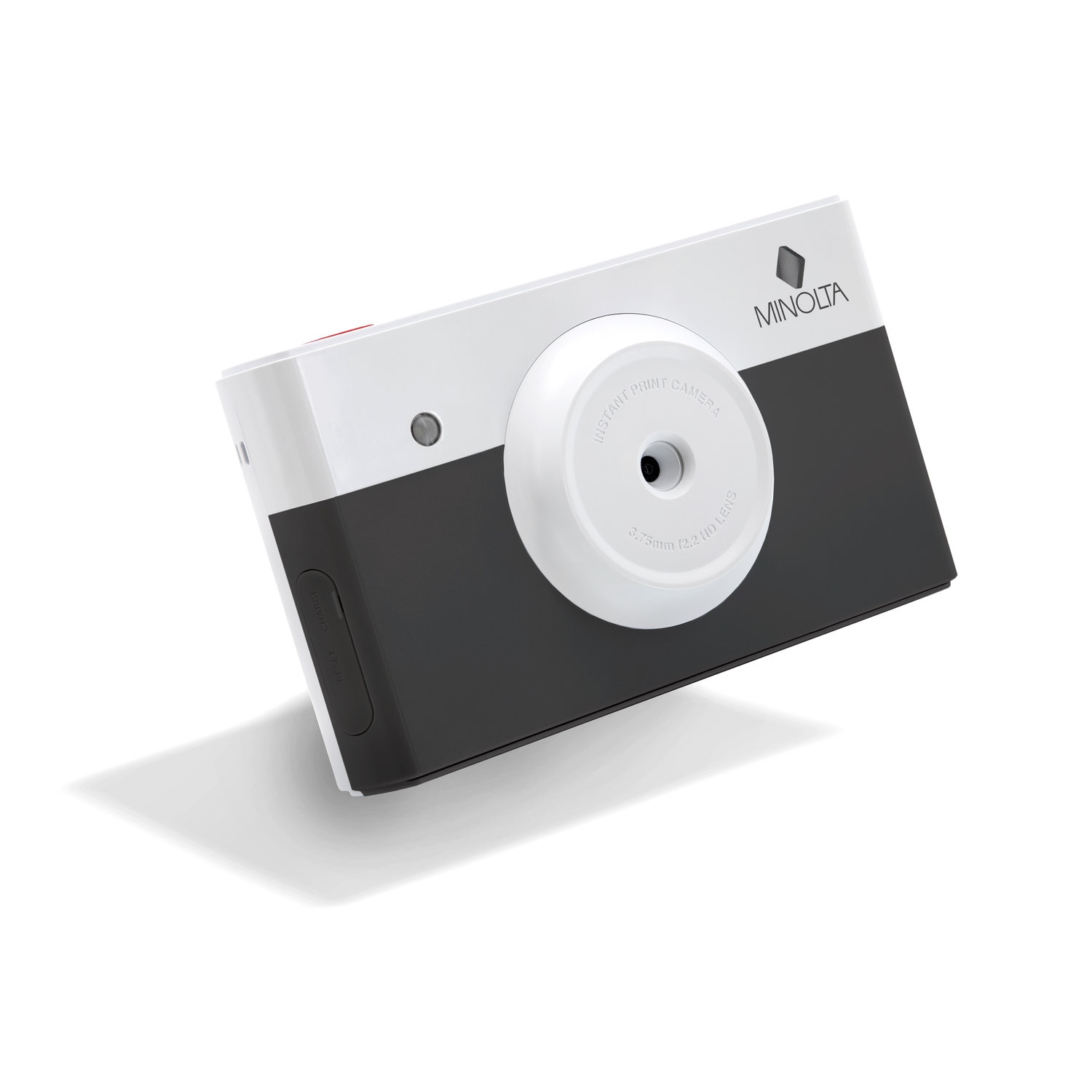 Minolta Instapix Print Camera with Printer, Camera Bag, Diginerds Microfiber Cleaning Cloth, Bundle