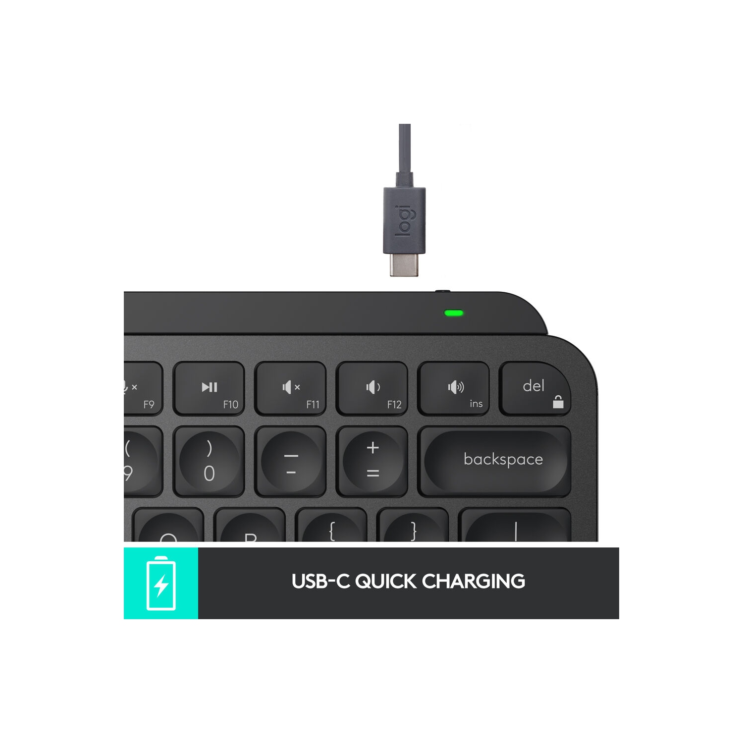 Logitech MX Keys Mini Wireless Keyboard + Microfiber Cleaning Cloth