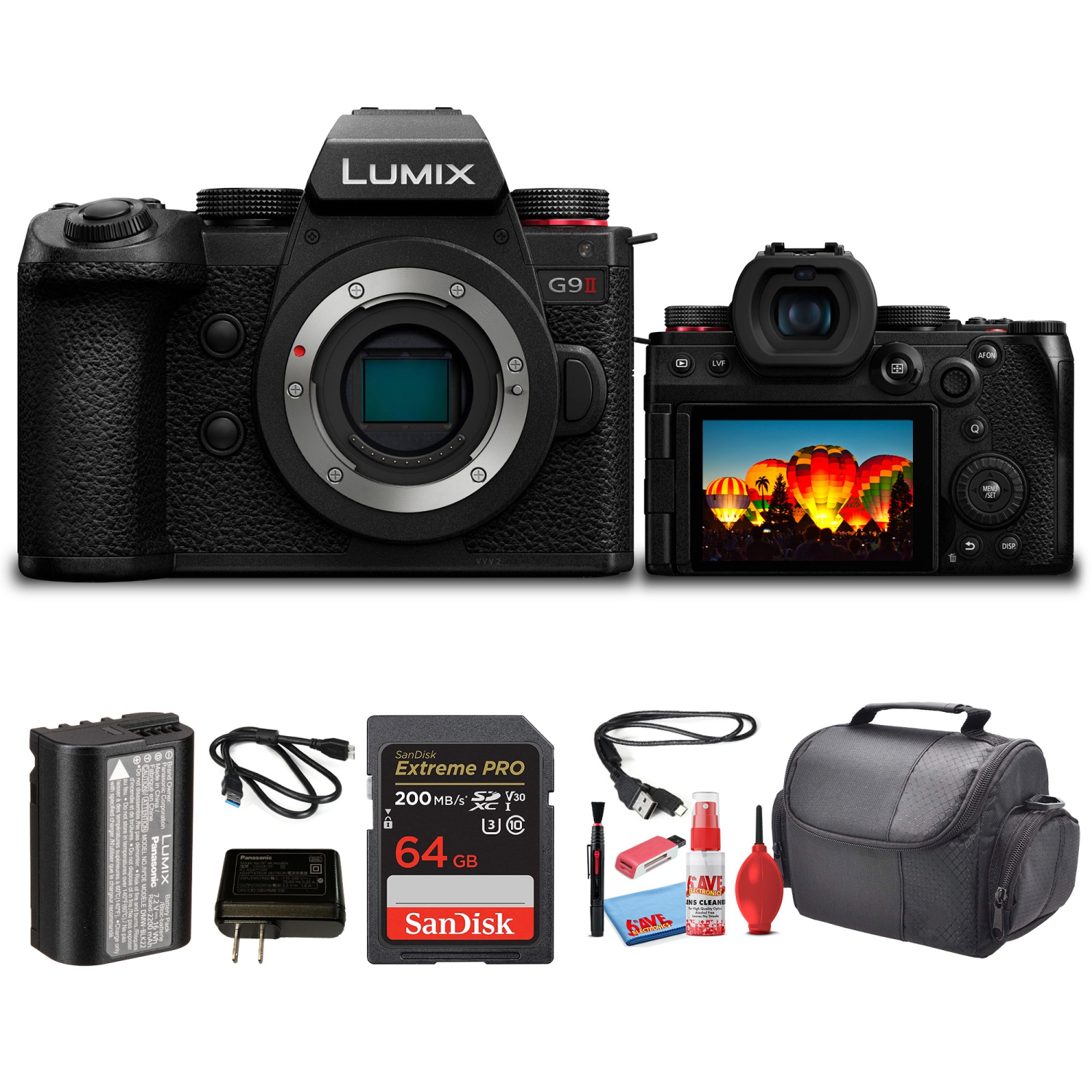 Panasonic Lumix G9 II Micro Four Thirds Mirrorless Camera, 25.2MP (International Version)