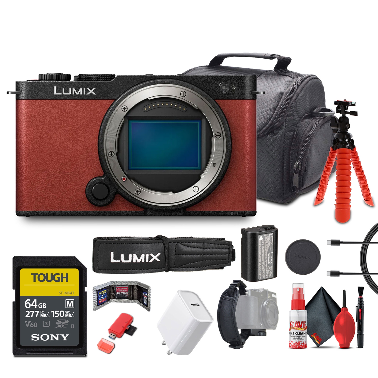 Panasonic Lumix S9 Mirrorless Camera Bundle with Accessories