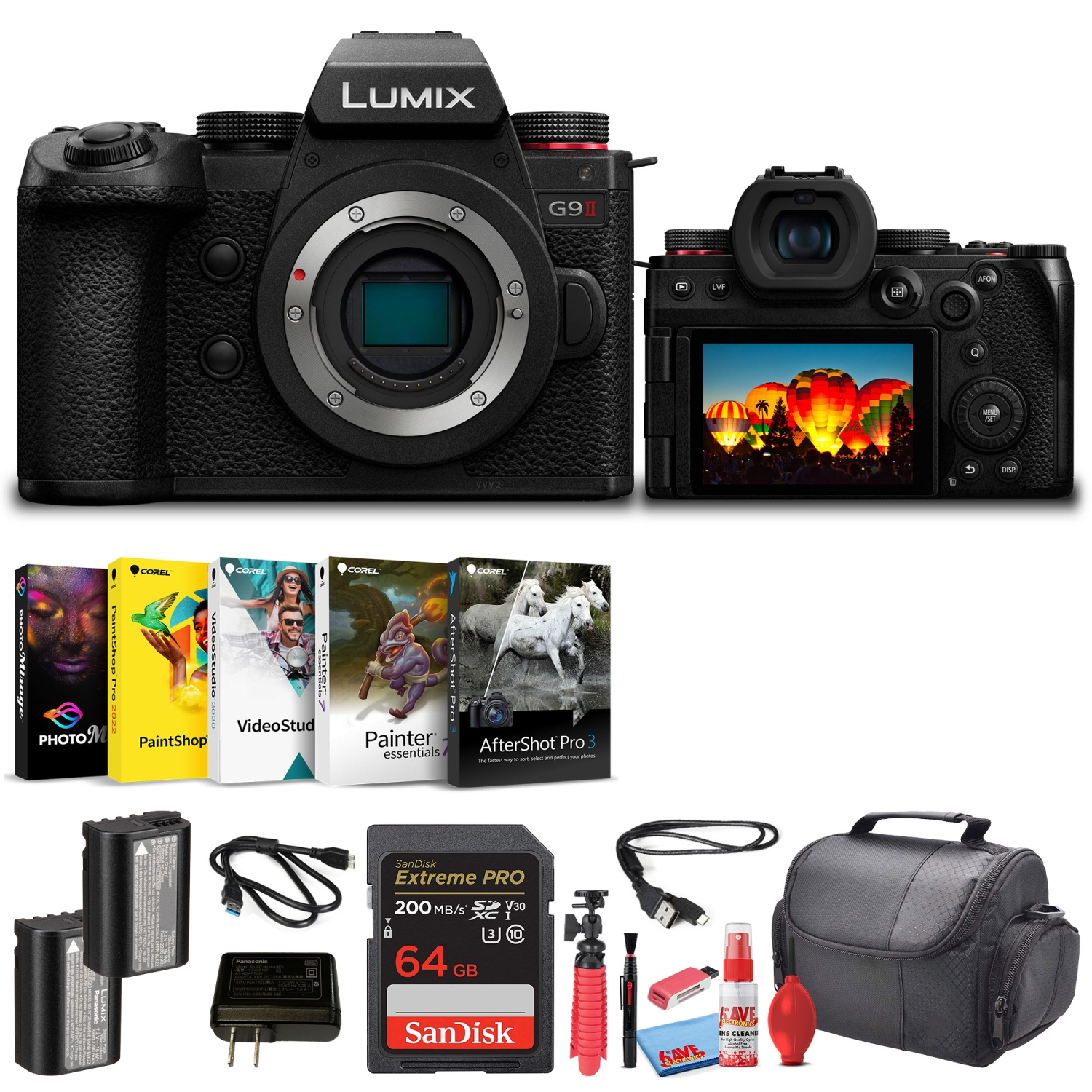 Panasonic Lumix G9 II Micro Four Thirds Mirrorless Camera, 25.2MP