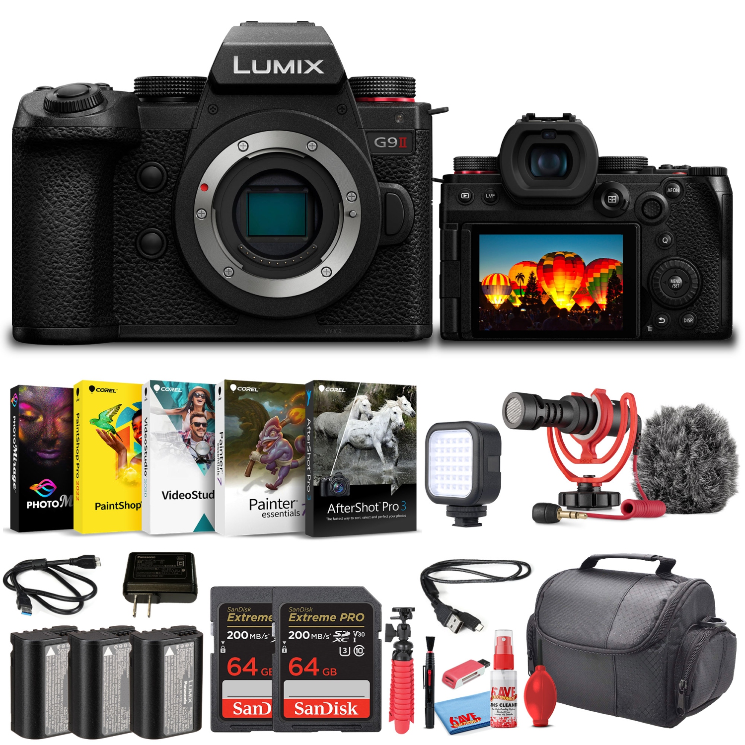 Panasonic Lumix G9 II Micro Four Thirds Mirrorless Camera, 25.2MP