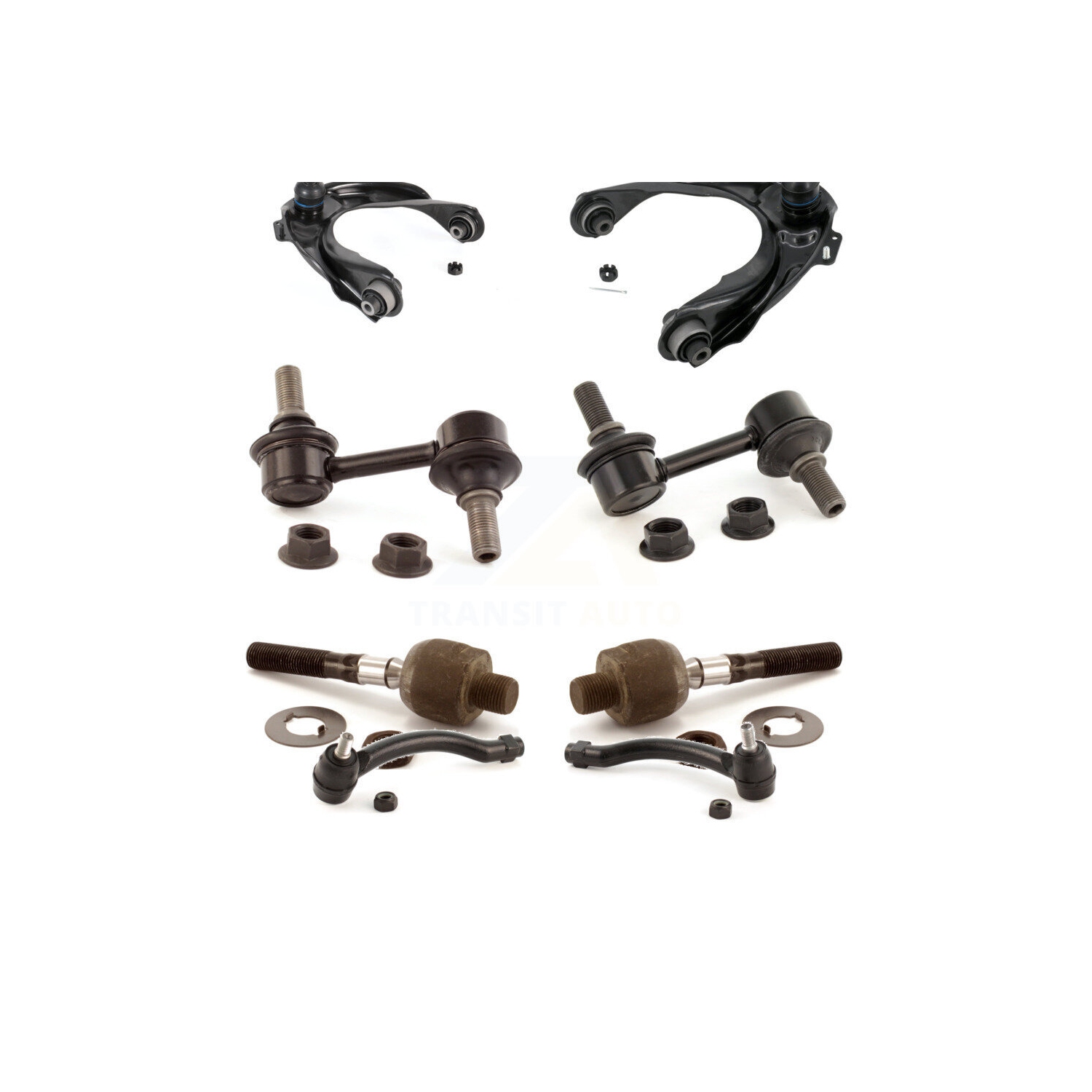 Kit de biellette de biellette de biellette de joint à rotule du bras de suspension avant pour Acura TL KTR-103262 2007-2008