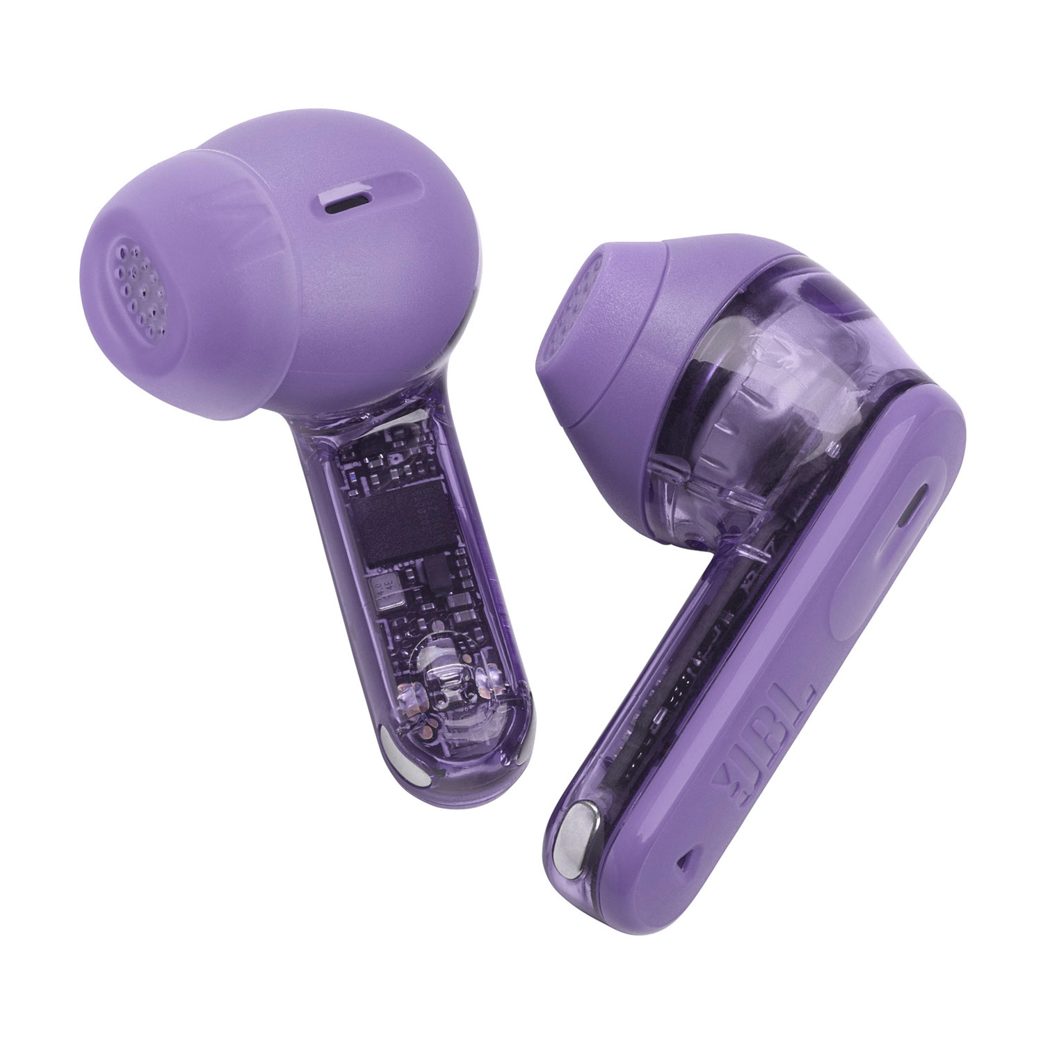 Écouteurs boutons 100 % sans fil à suppression du bruit Tune Flex 2 édition Ghost de JBL - Violet fantôme