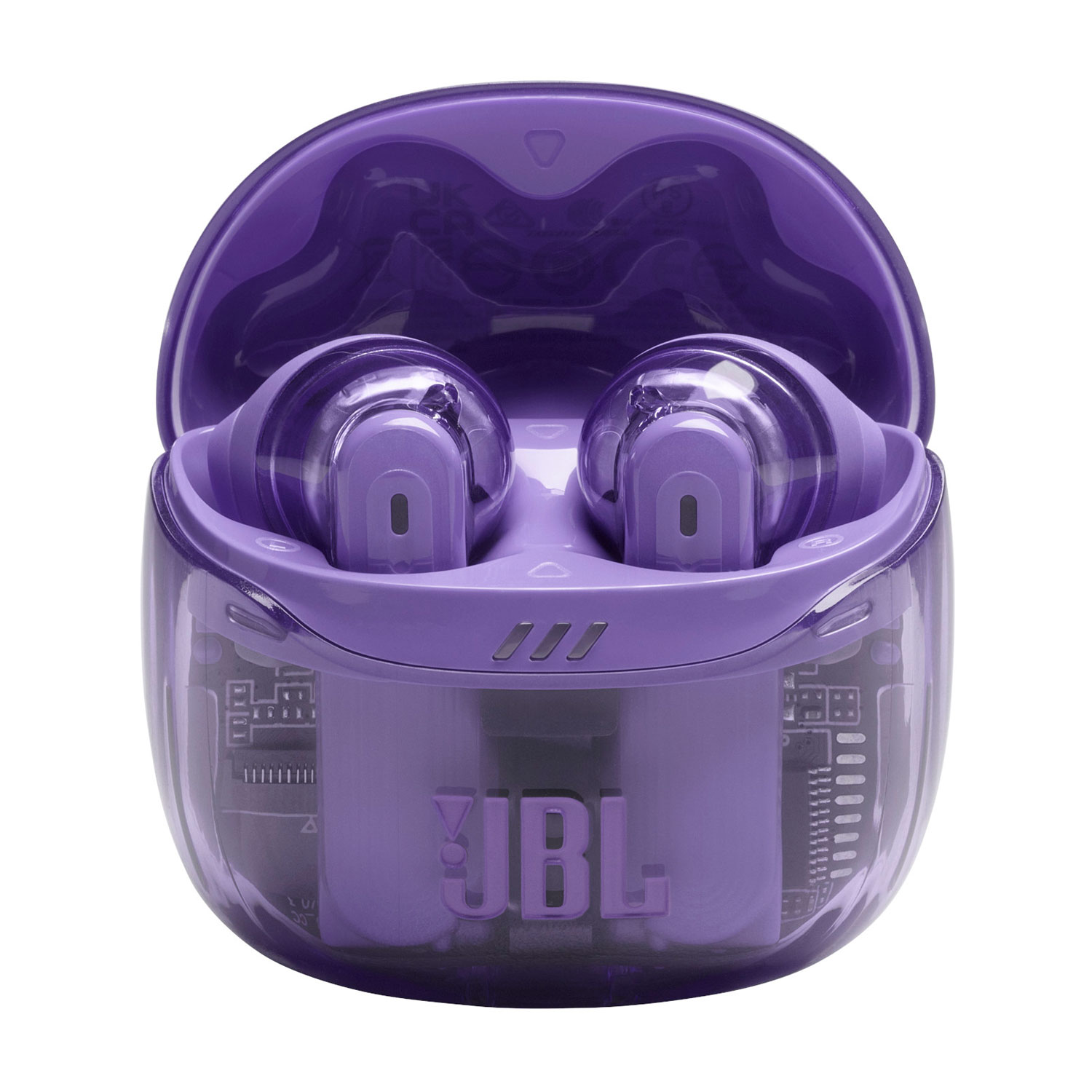 Écouteurs boutons 100 % sans fil à suppression du bruit Tune Flex 2 édition Ghost de JBL - Violet fantôme