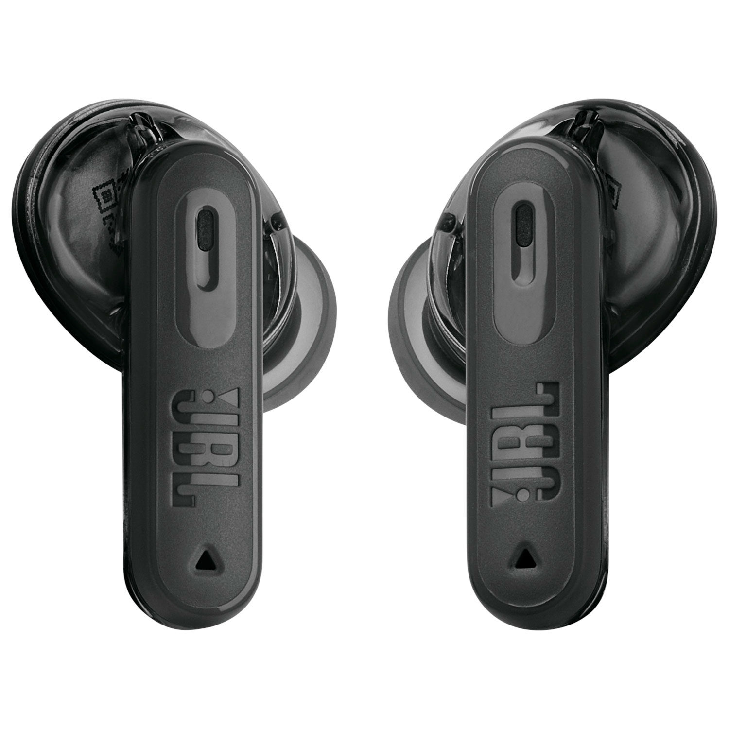 Écouteurs boutons 100 % sans fil à suppression du bruit Tune Beam 2 édition Ghost de JBL - Noir fantôme