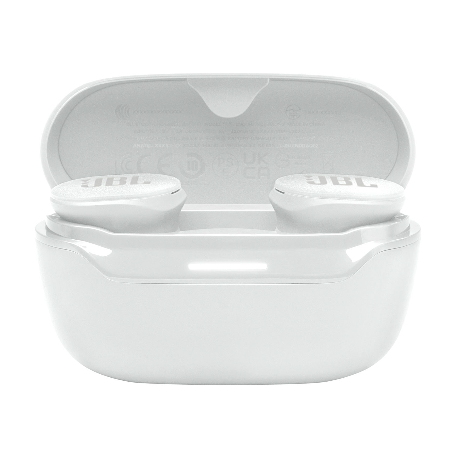 Écouteurs boutons 100 % sans fil à suppression du bruit Endurance Race 2 de JBL - Blanc