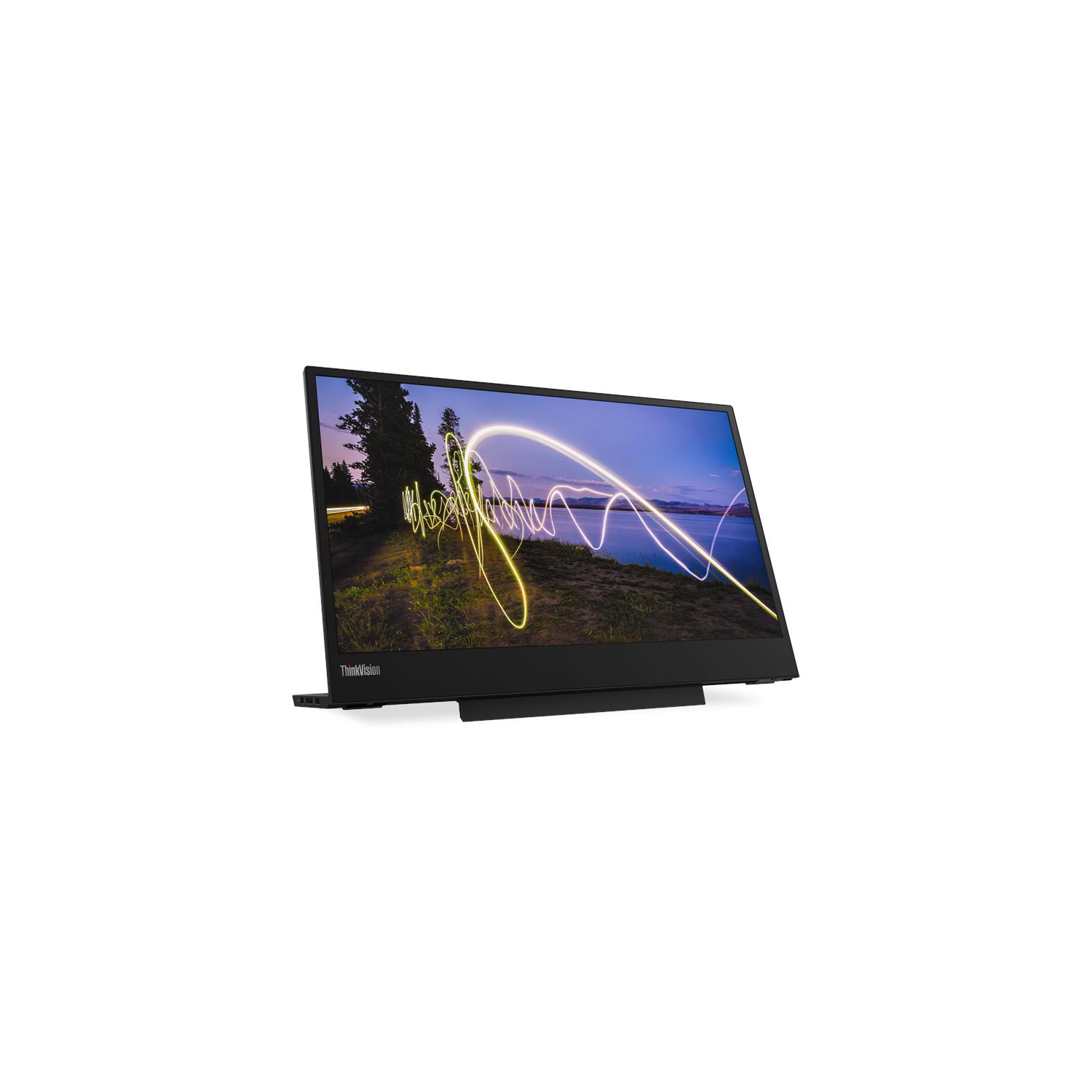 Lenovo ThinkVision M15 15.6" FHD 60Hz 14ms GTG IPS LED Monitor - Raven Black -