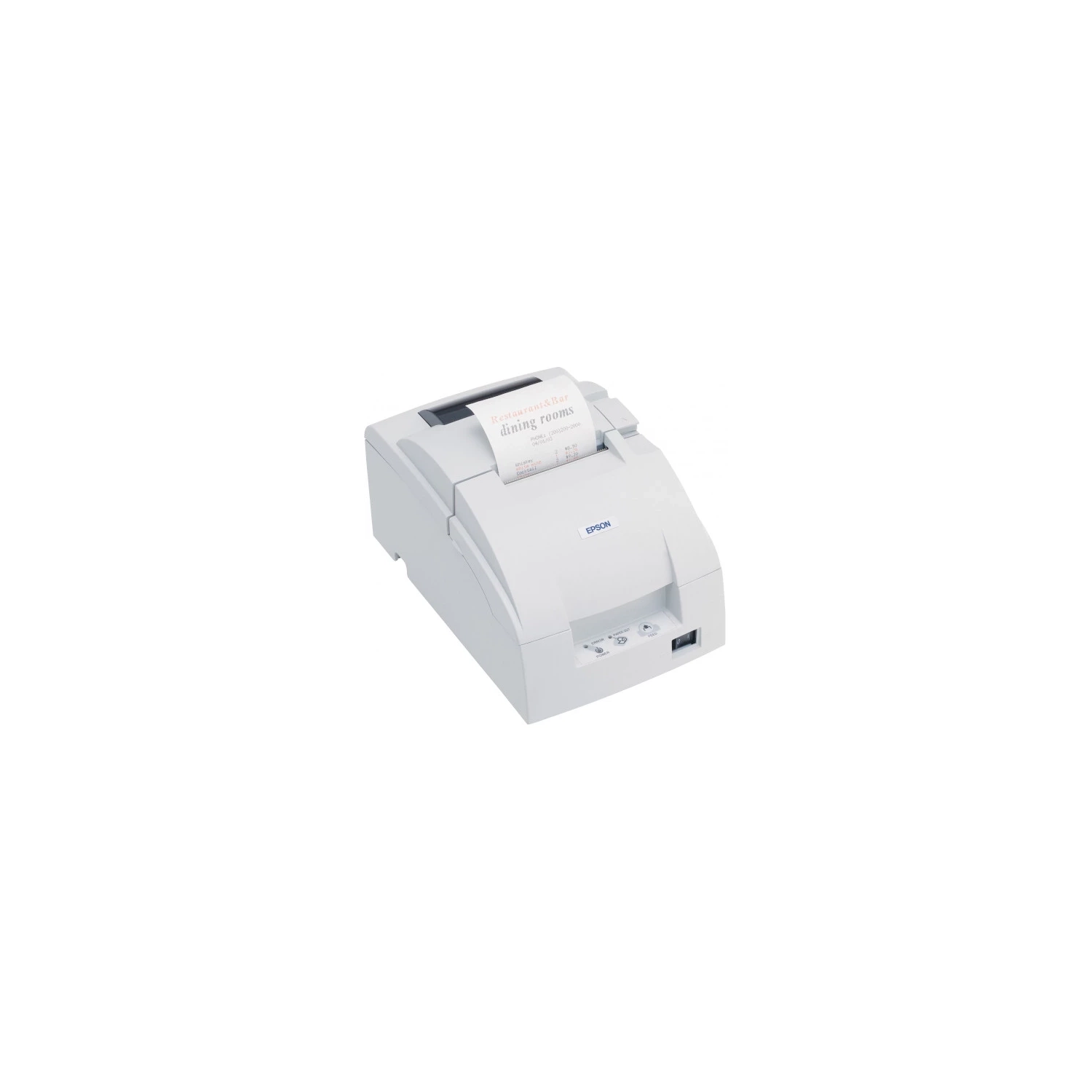 REFURBISHED Imprimante matricielle de point de vente TM-U220D BLANC AVEC port ETHERNET.