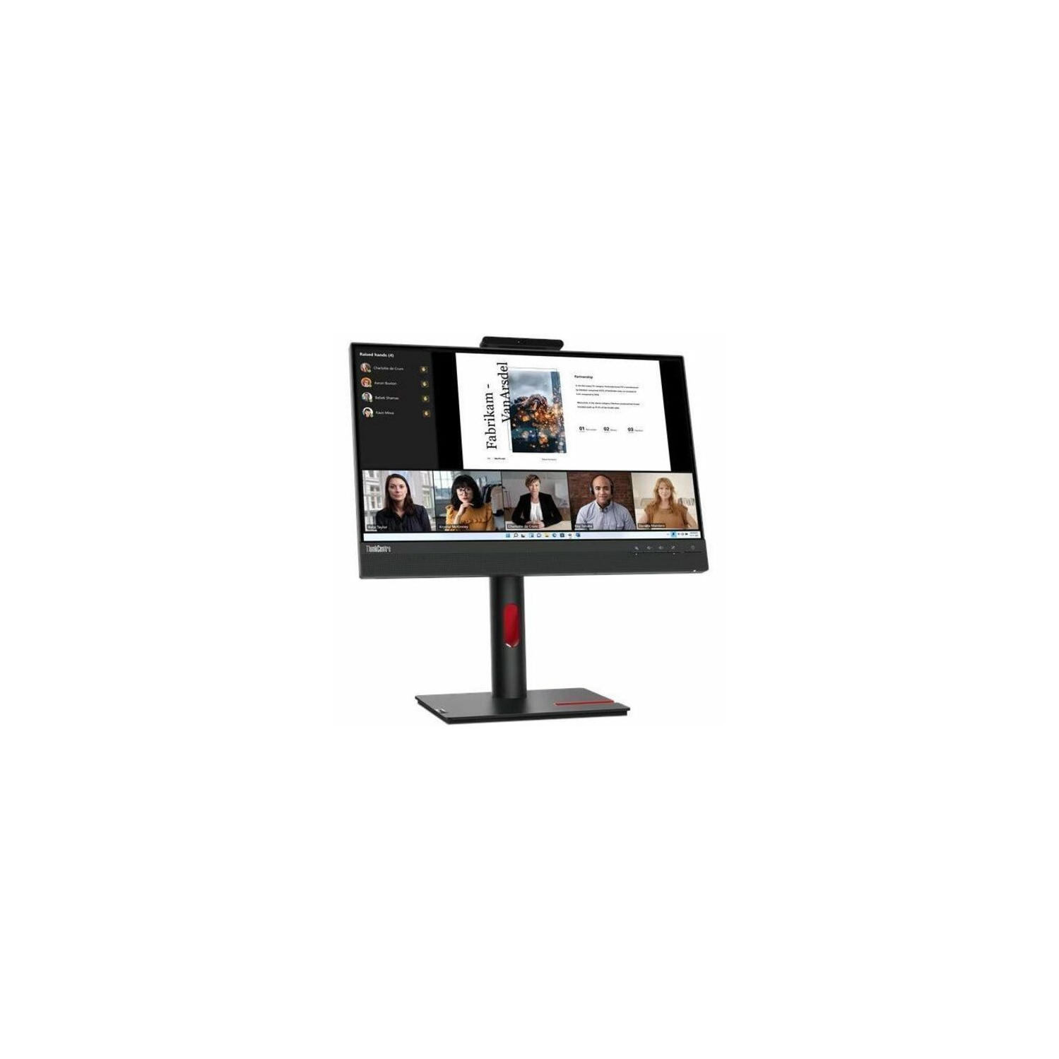 Moniteur LED IPS 6&nbsp;ms 60&nbsp;Hz FHD 5&nbsp;po ThinkCentre Tiny-in-One Lenovo 21 - Noir corbeau