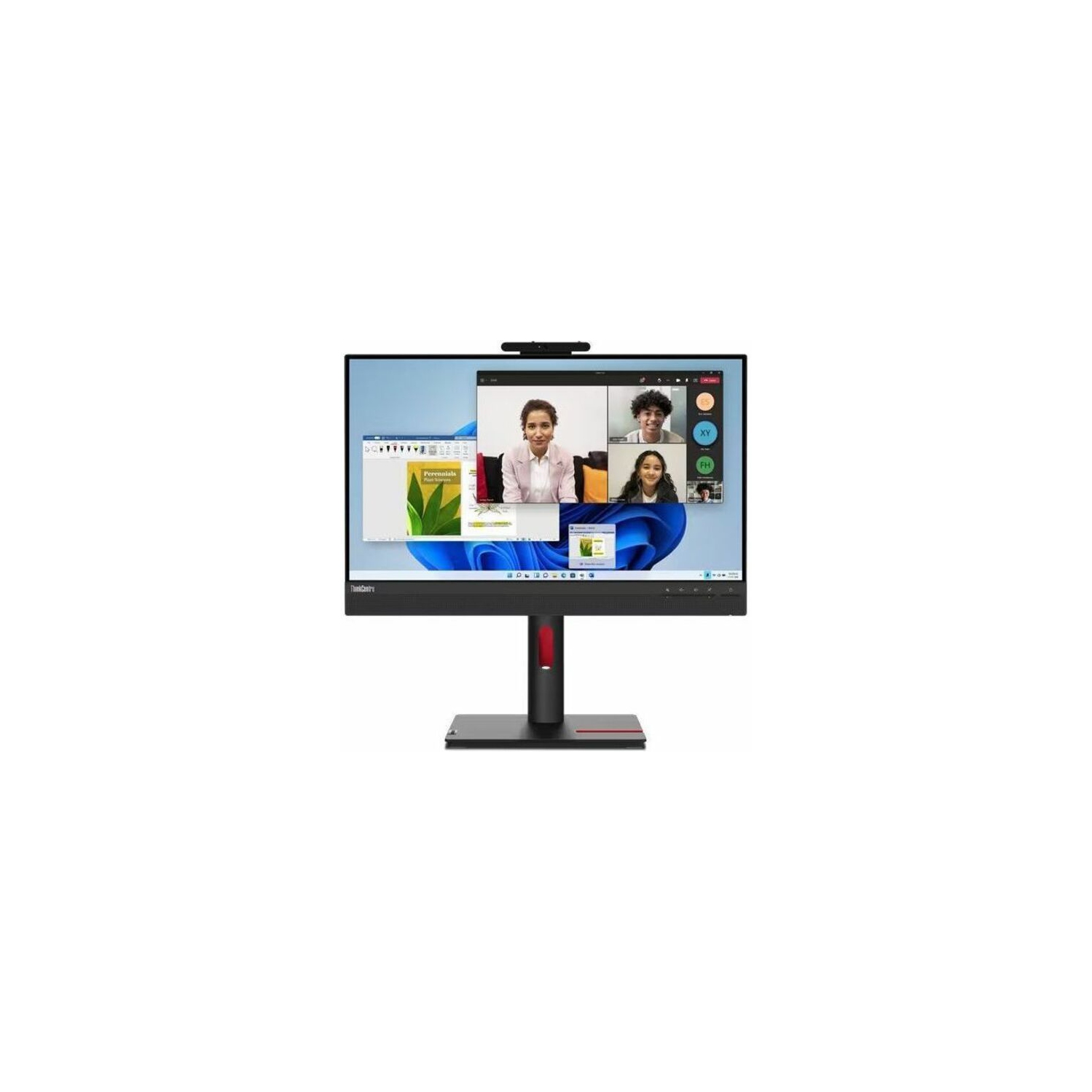 Lenovo ThinkCentre Tiny-In-One 23.8" FHD 60Hz 6ms GTG IPS LED Monitor - Raven Black -