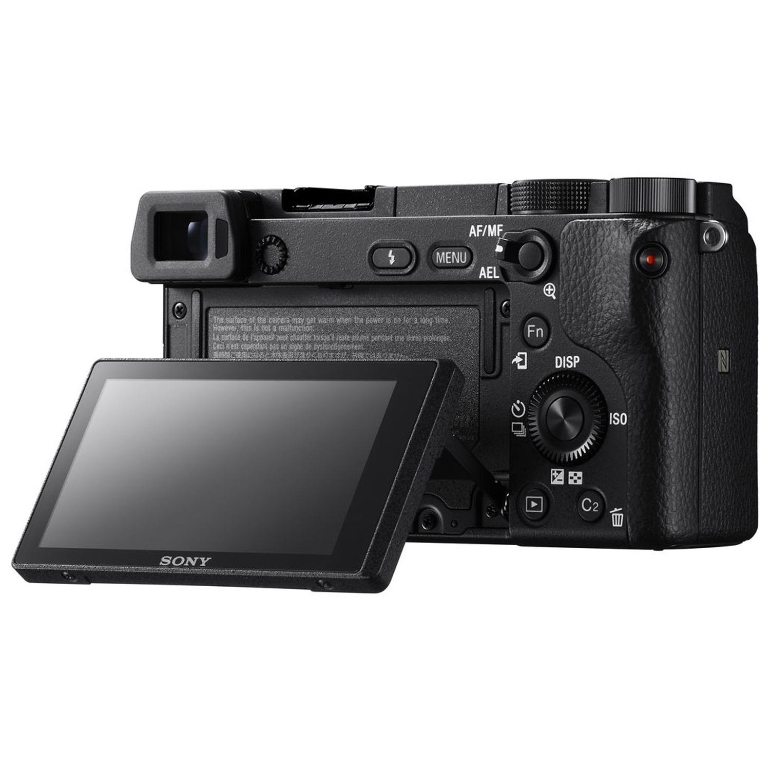 Open Box - Sony Alpha a6300 Mirrorless Camera with 16-50mm Lens Black ILCE6300L/B with Soft Bag, 64GB Memory Card, Card Reader, and More