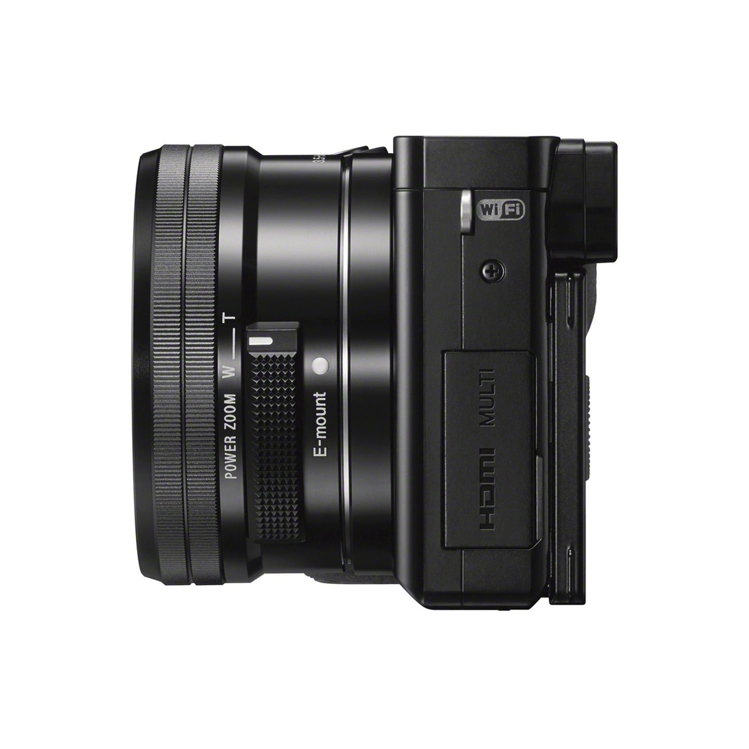 Open Box - Sony Alpha a6000 Mirrorless Camera with 16-50mm Lens Black with Sony FE 85mm Lens, Soft Bag, Additional Battery, 64GB Card