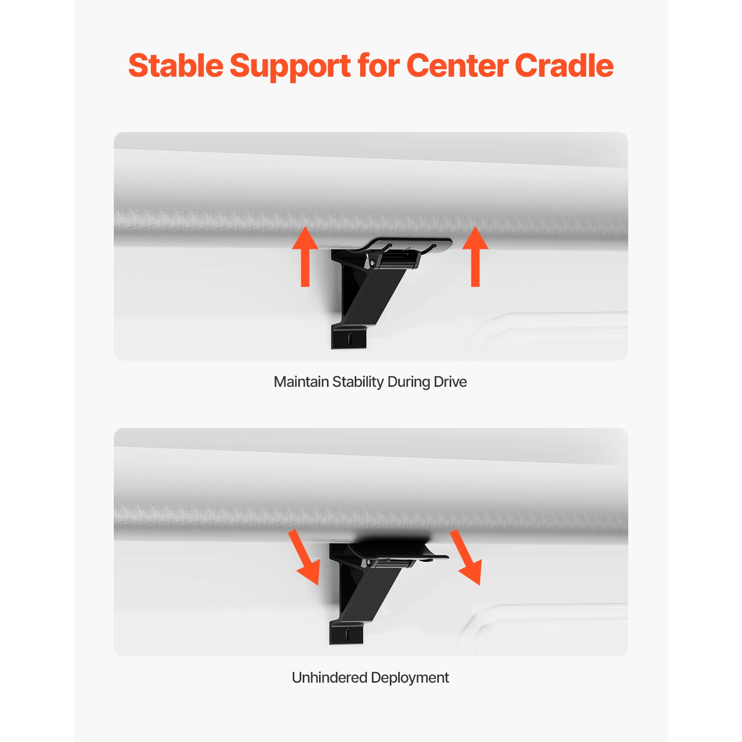 Ensemble complet d'auvent motorisé pour VR VEVOR de 18 pi, auvent rétractable avec cadre en alliage d'aluminium, auvent pour remorque d'extérieur,