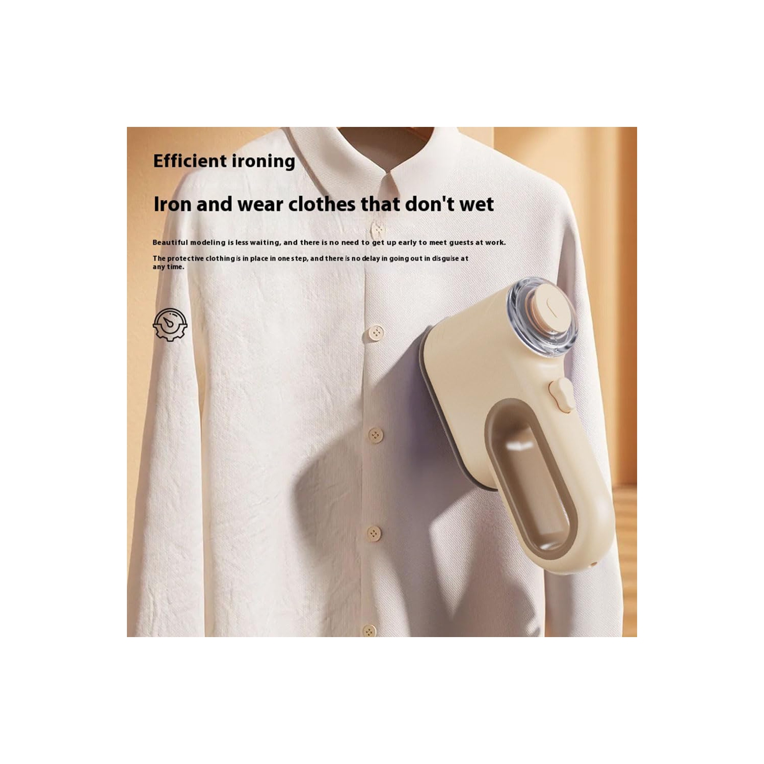 Défroisseur à vapeur sous vide, défroisseur à vapeur portatif pour éliminer instantanément les plis à la maison ou en voyage