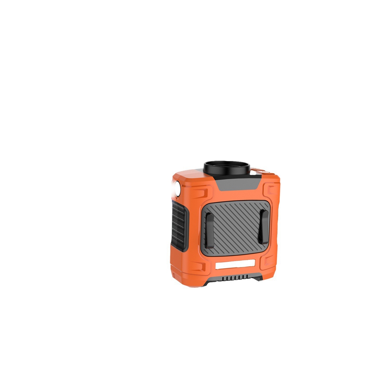 Ventilateur portatif à pince de ceinture avec batterie 10000&nbsp;mAh, 3 vitesses, lampe LED SOS pour la construction, l'agriculture, le cyclisme