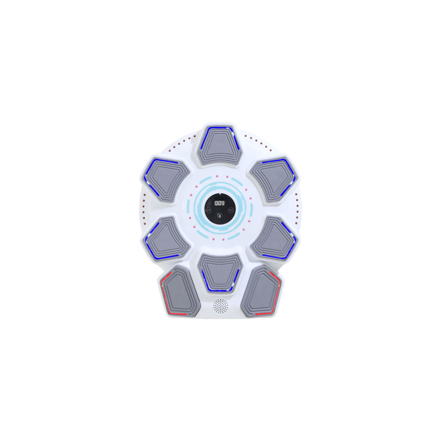 Machine de boxe de musique Bluetooth Home Wall Target Trainer adulte enfant sac de sable Home Fitness boxe cible blanche