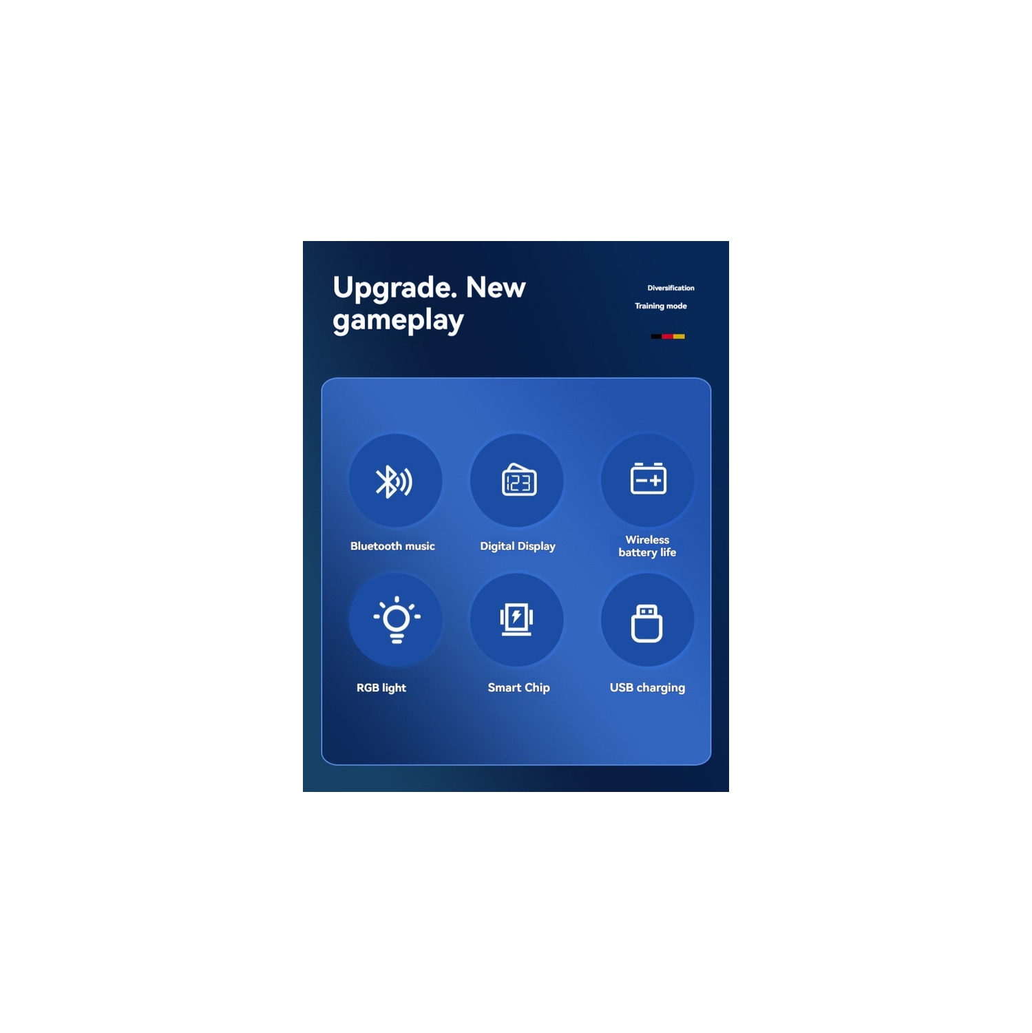 Machine à boxe de musique Équipement de mise en forme intelligent Bluetooth RGB Comptage cible 9 modes de boxe/Universel pour enfants et