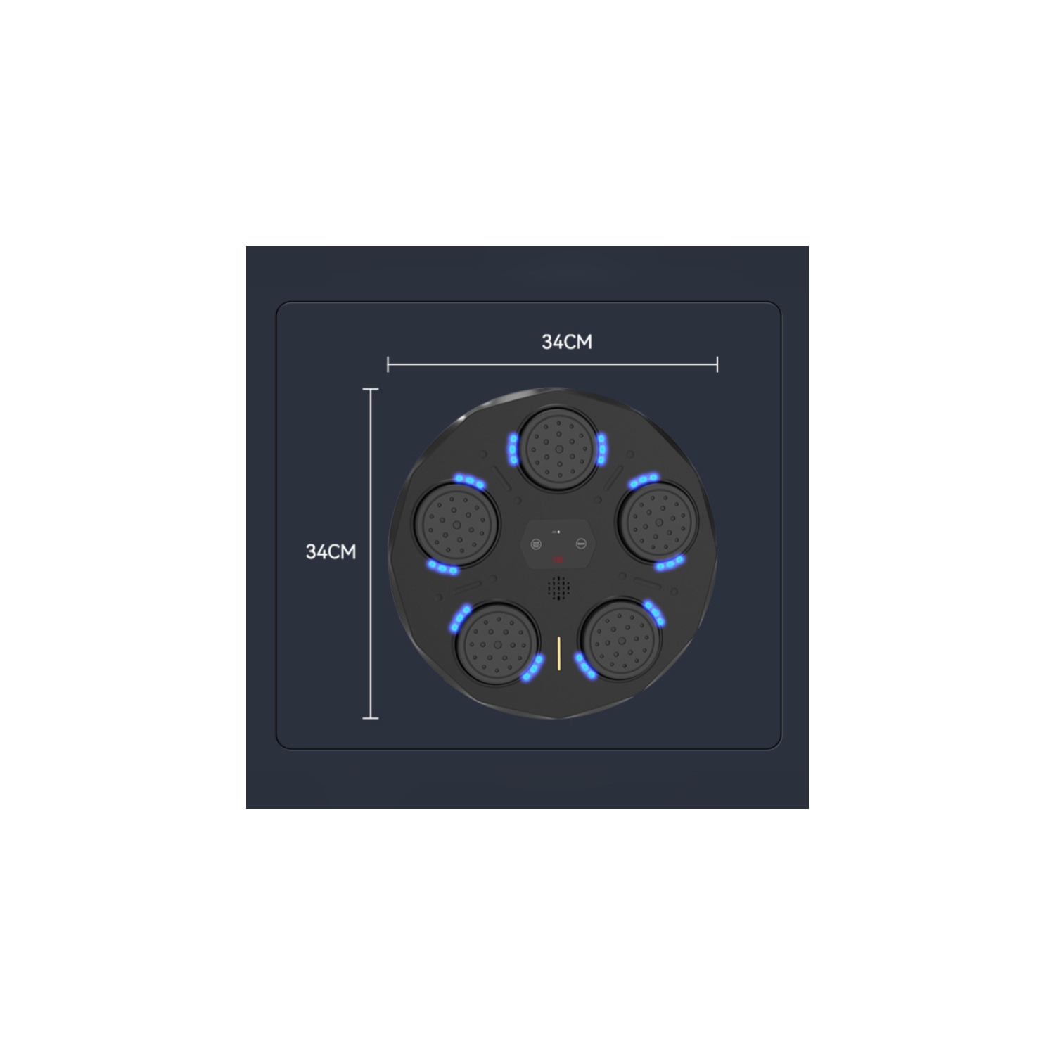 Cible de boxe intelligente | Home Équipement d'entraînement pour enfants Musique Rythme Sandbag Entraînement de boxe mural