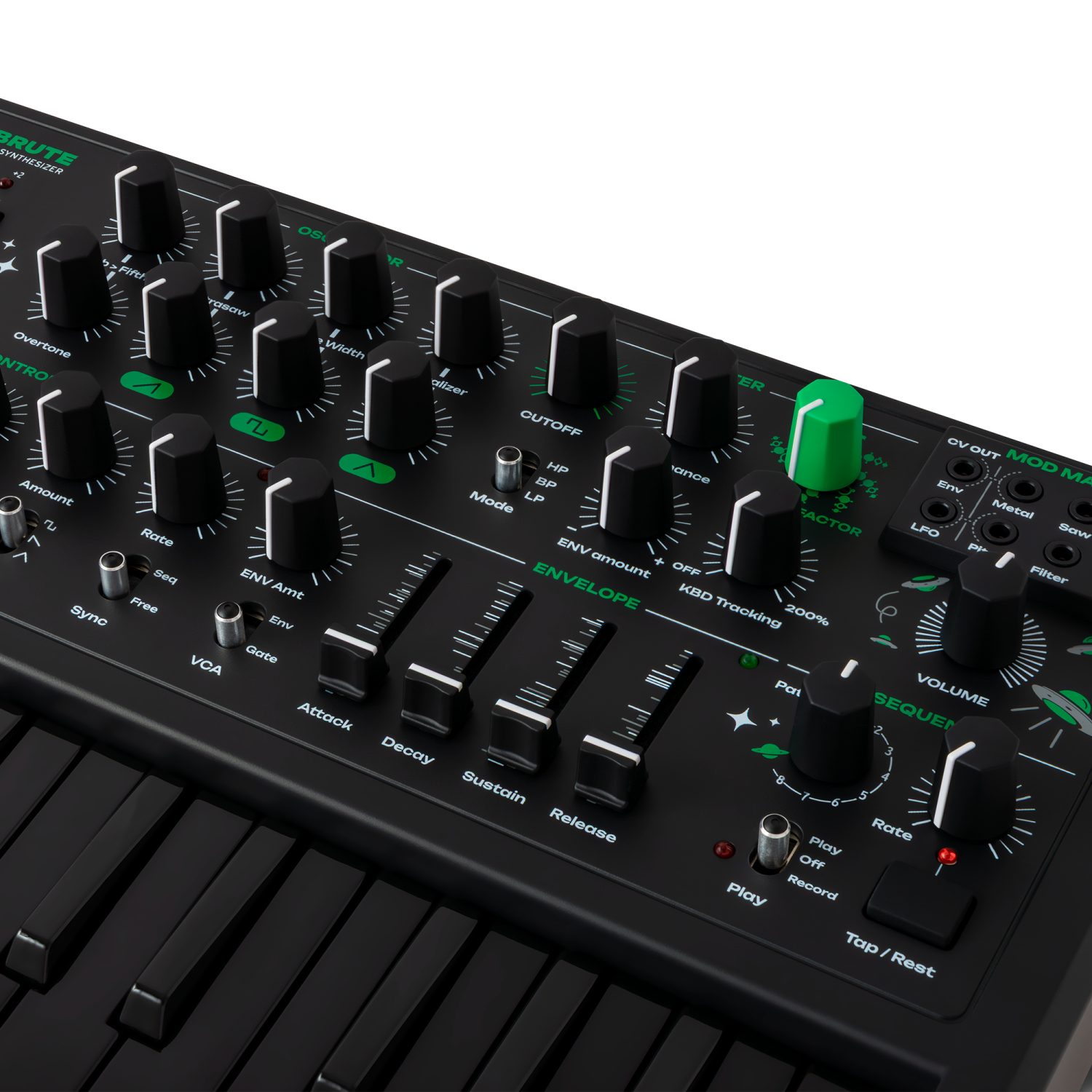 Synthétiseur analogique OVNI Micro Brute d'Arturia - Édition limitée