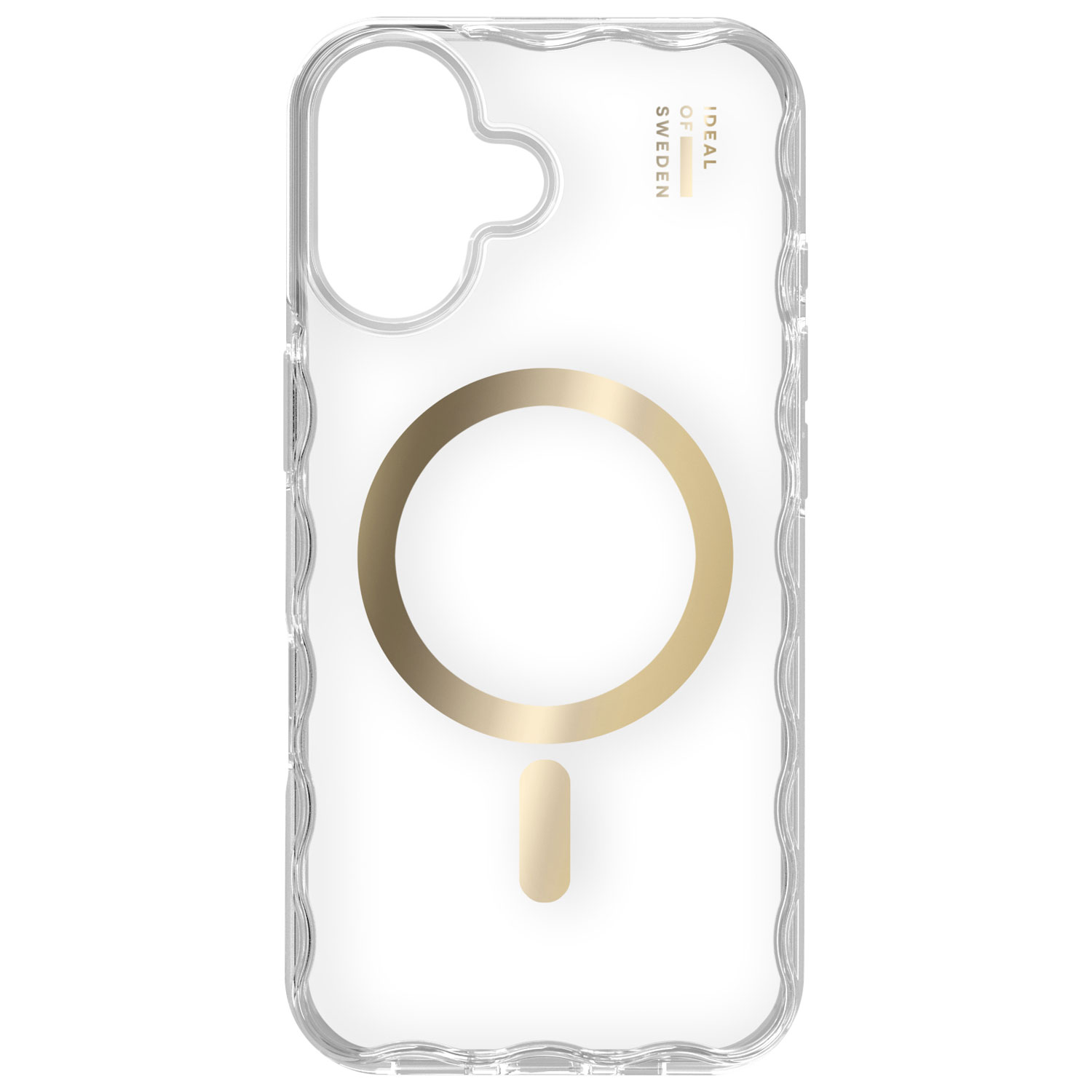 Ideal Of Sweden Frame Fitted Soft Shell Case with MagSafe for iPhone 17 - Clear