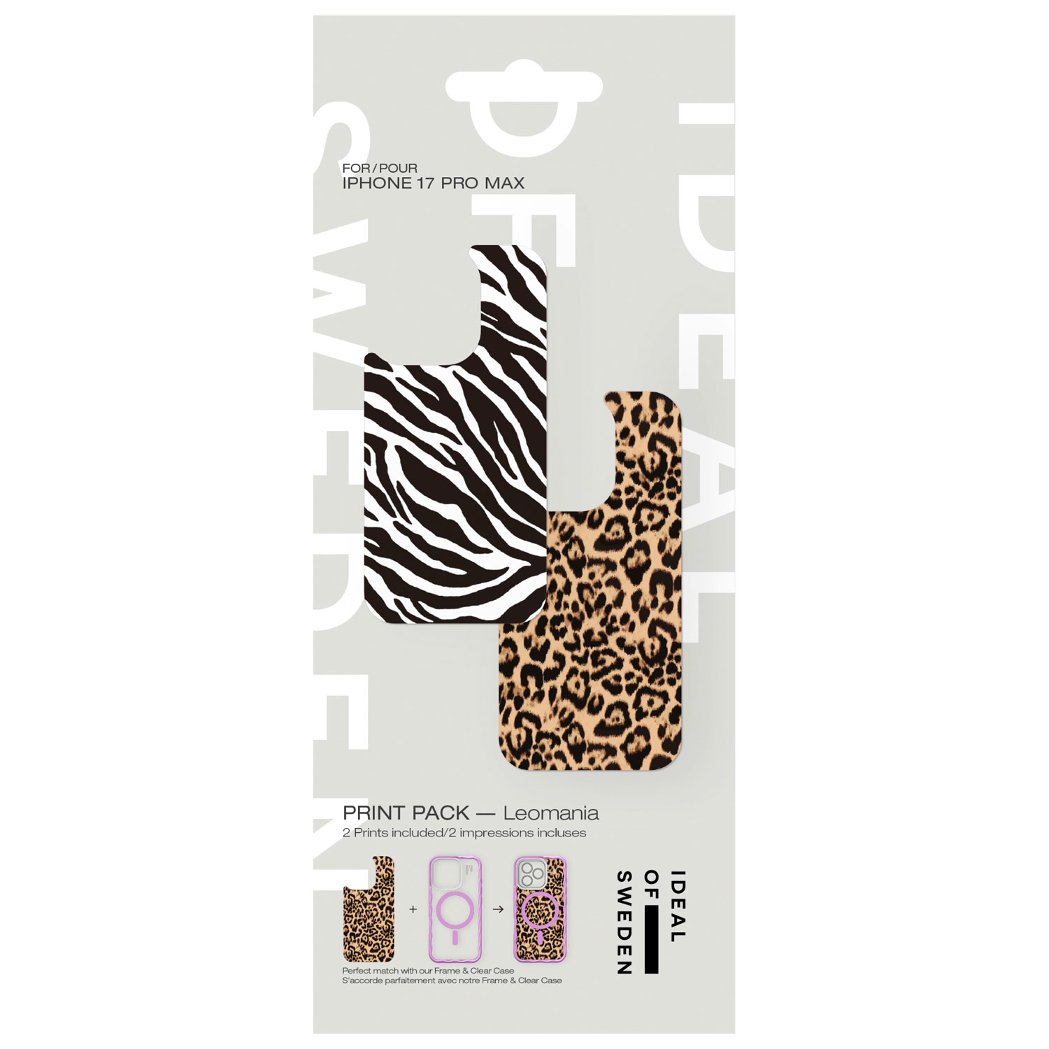Ideal Of Sweden Print Pack for iPhone 17 Pro Max - J'adore
