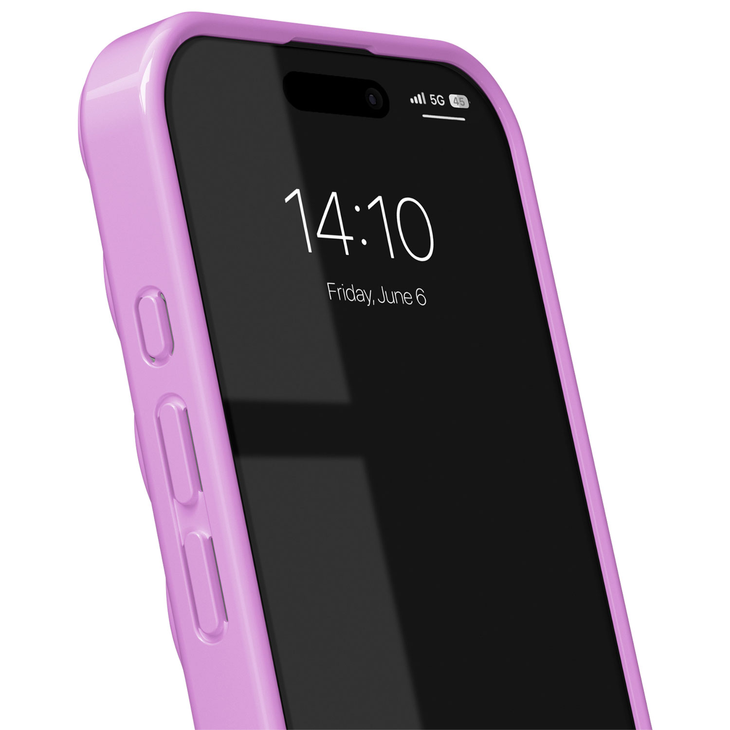 Ideal Of Sweden Frame Fitted Hard Shell Case with MagSafe for iPhone 17 - Pink/Clear