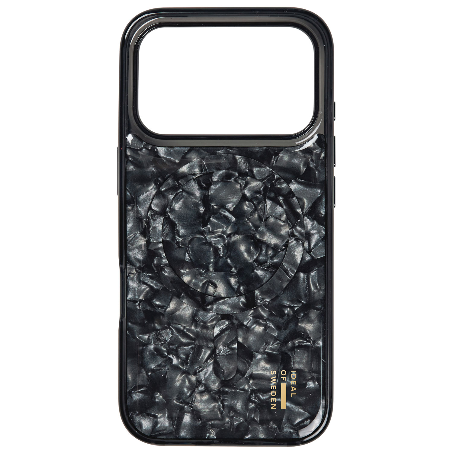 Ideal Of Sweden Pearlised Fitted Hard Shell Case with MagSafe for iPhone 17 Pro Max - Black