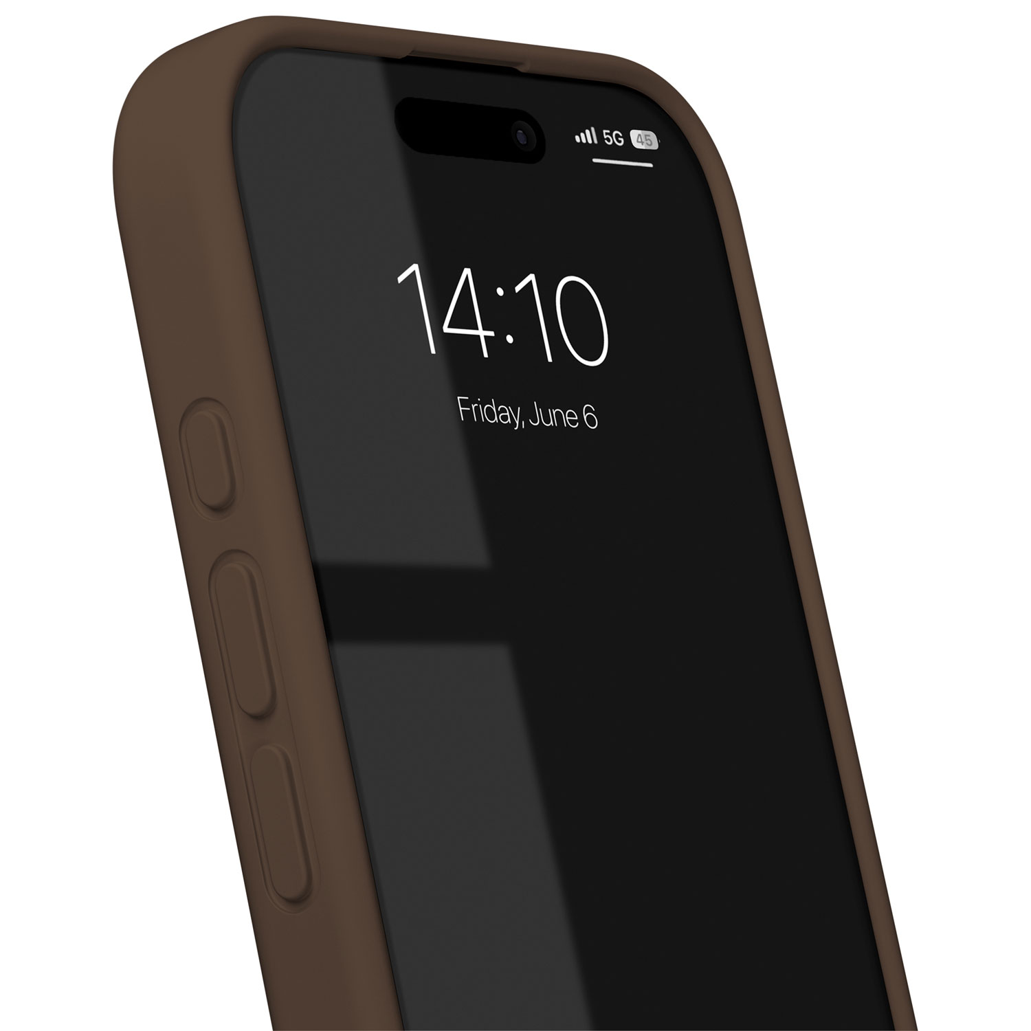 Ideal Of Sweden Silicone Fitted Soft Shell Case with MagSafe for iPhone 17 - Mocha Mousse