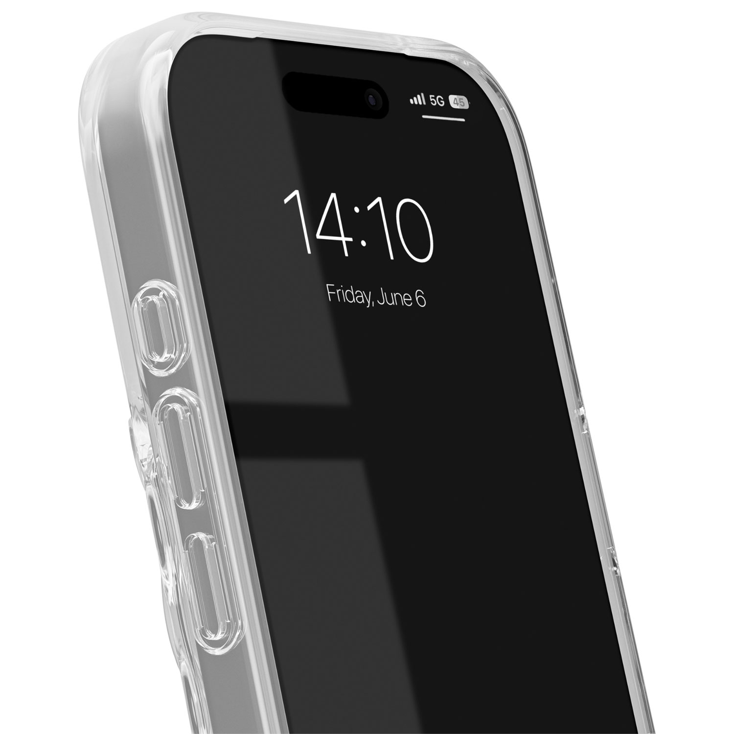 Étui rigide ajusté Frame d'Ideal of Sweden pour iPhone 17 Pro Max - Transparent