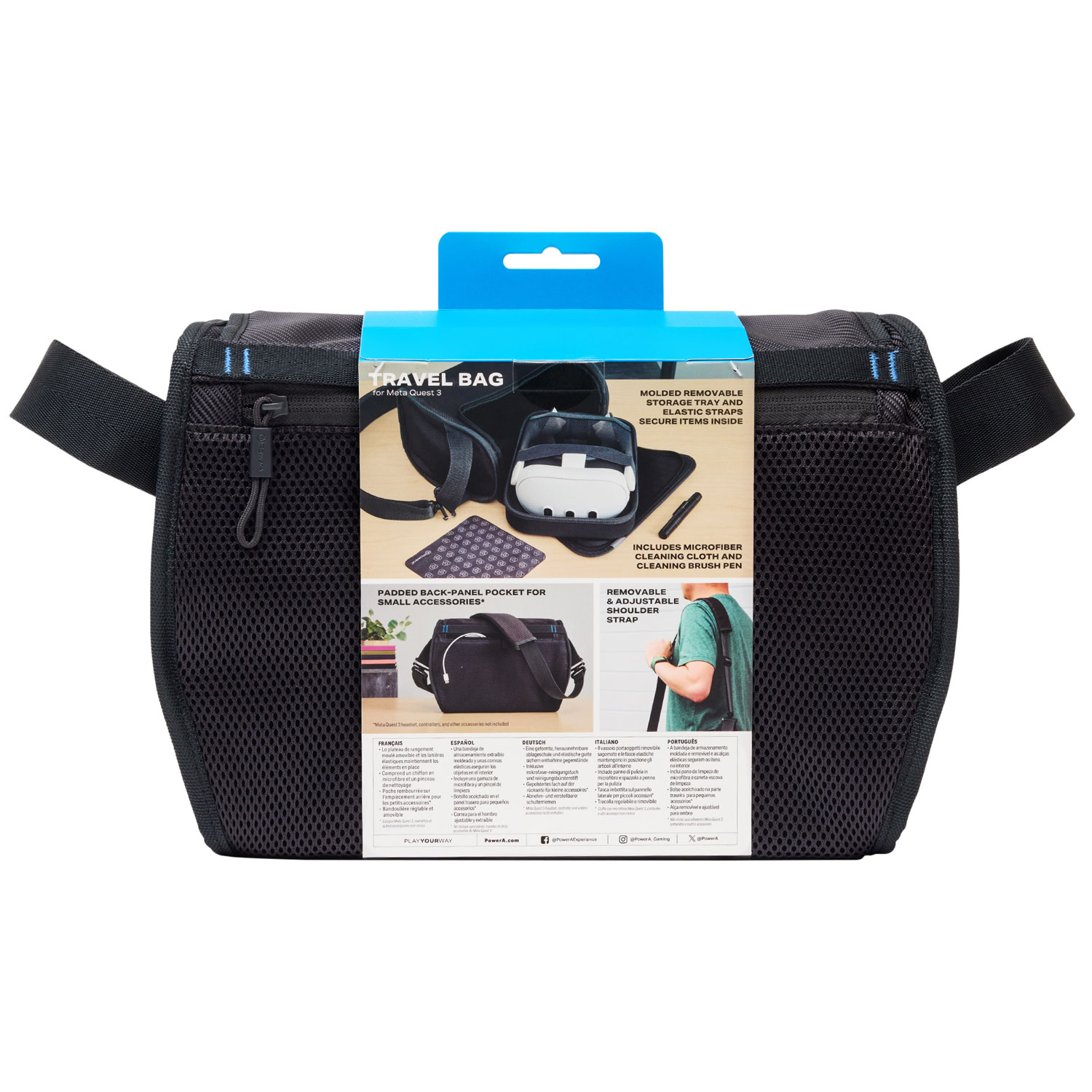 Sac de voyage de PowerA pour Meta Quest 3/3S