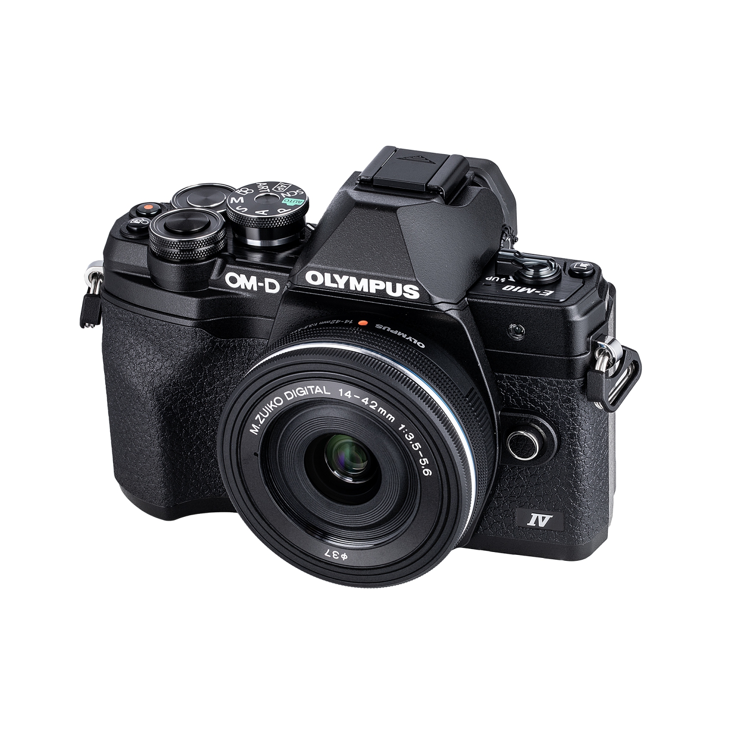 Appareil photo sans miroir OM-D E-M10 Mark IV d'Olympus avec objectif EZ 14-42&nbsp;mm