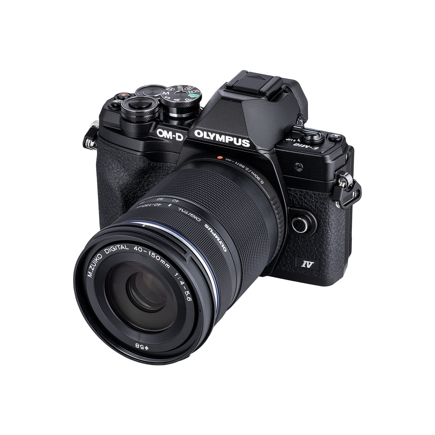 Appareil photo sans miroir OM-D E-M10 Mark IV d'Olympus avec objectif EZ 14-42&nbsp;mm