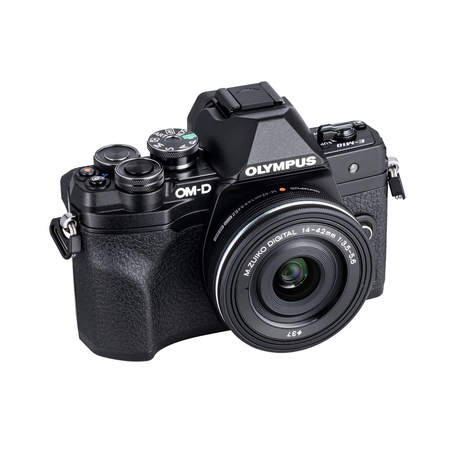 Appareil photo sans miroir OM-D E-M10 Mark IV d'Olympus avec objectif EZ 14-42&nbsp;mm