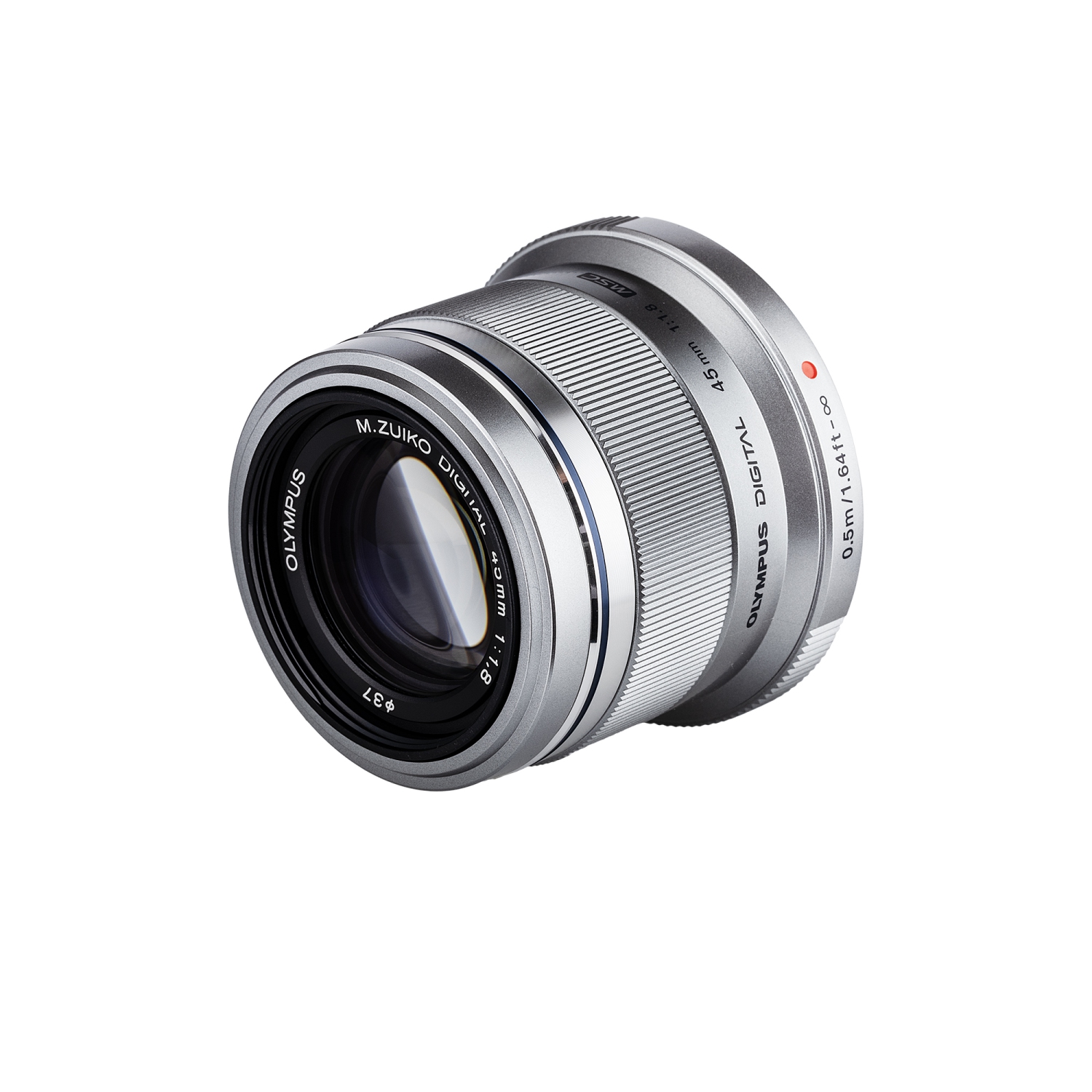 Ensemble avec objectif numérique 45&nbsp;mm f/1,8 M.Zuiko d'Olympus