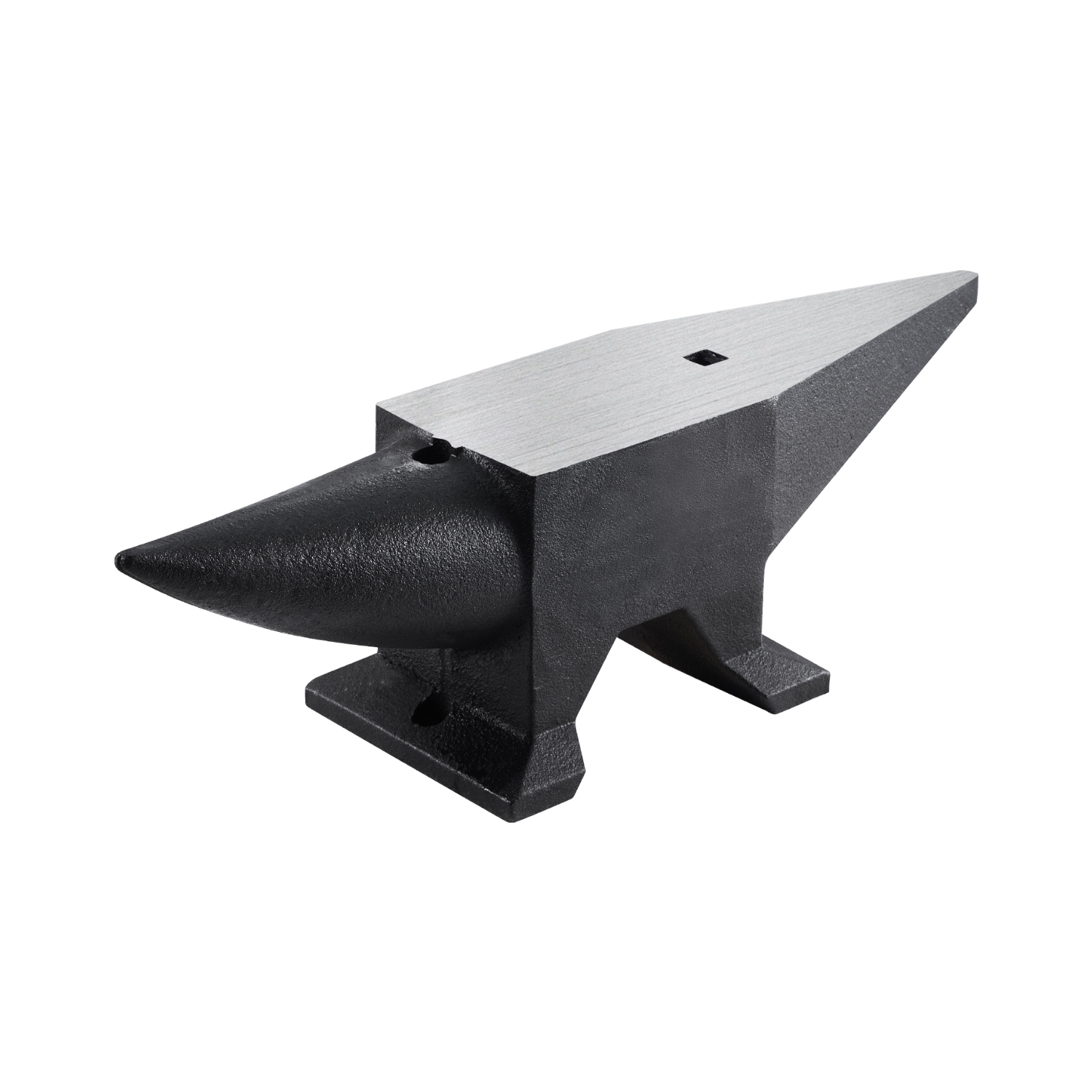 VEVOR 86 Lbs Cast Iron Anvil, Single Horn Anvil with Large Countertop and Stable Base, High Hardness Rugged Round Horn Anvil Blacksmith, for Bending,