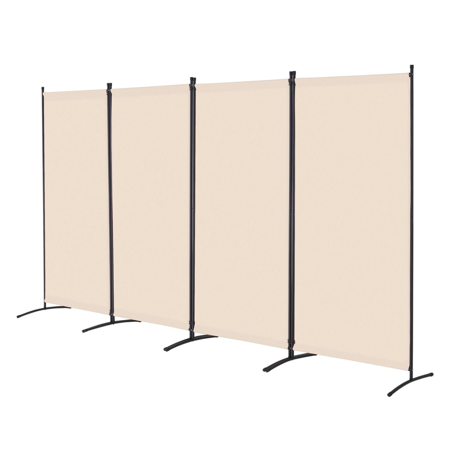VEVOR 4 Panels Room Divider, Room Divider, Folding Privacy Screen and Portable Partition Divider for Room Separation, Freestanding Room Partitions