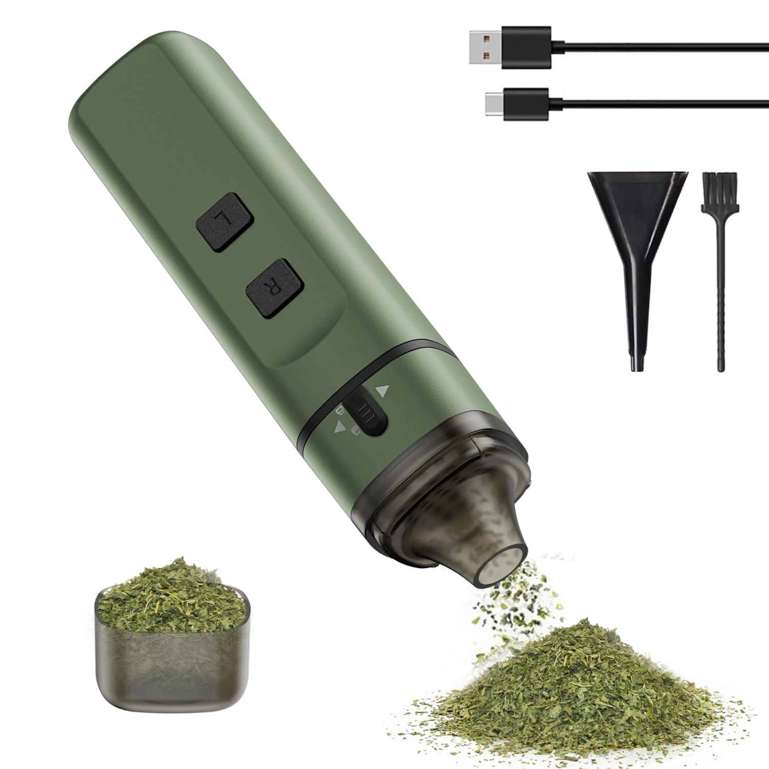 Portable Electric Grinder, Mini Automatic Herb Grinder, Kitchen Grinding Tools