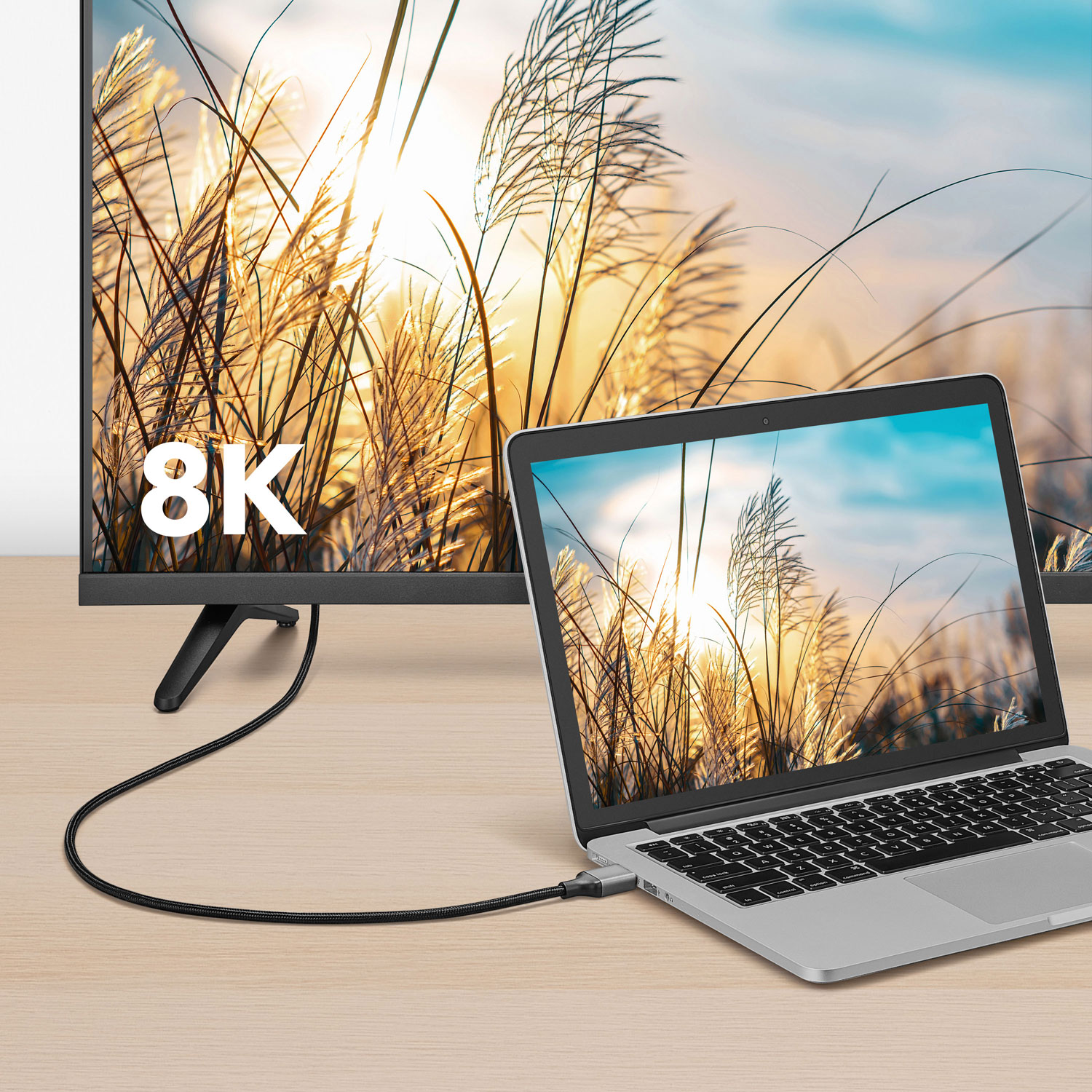 Câble DisplayPort 1.4 à HDMI Ultra HD 8K de 1,83 m d'Insignia - Exclusivité Best Buy