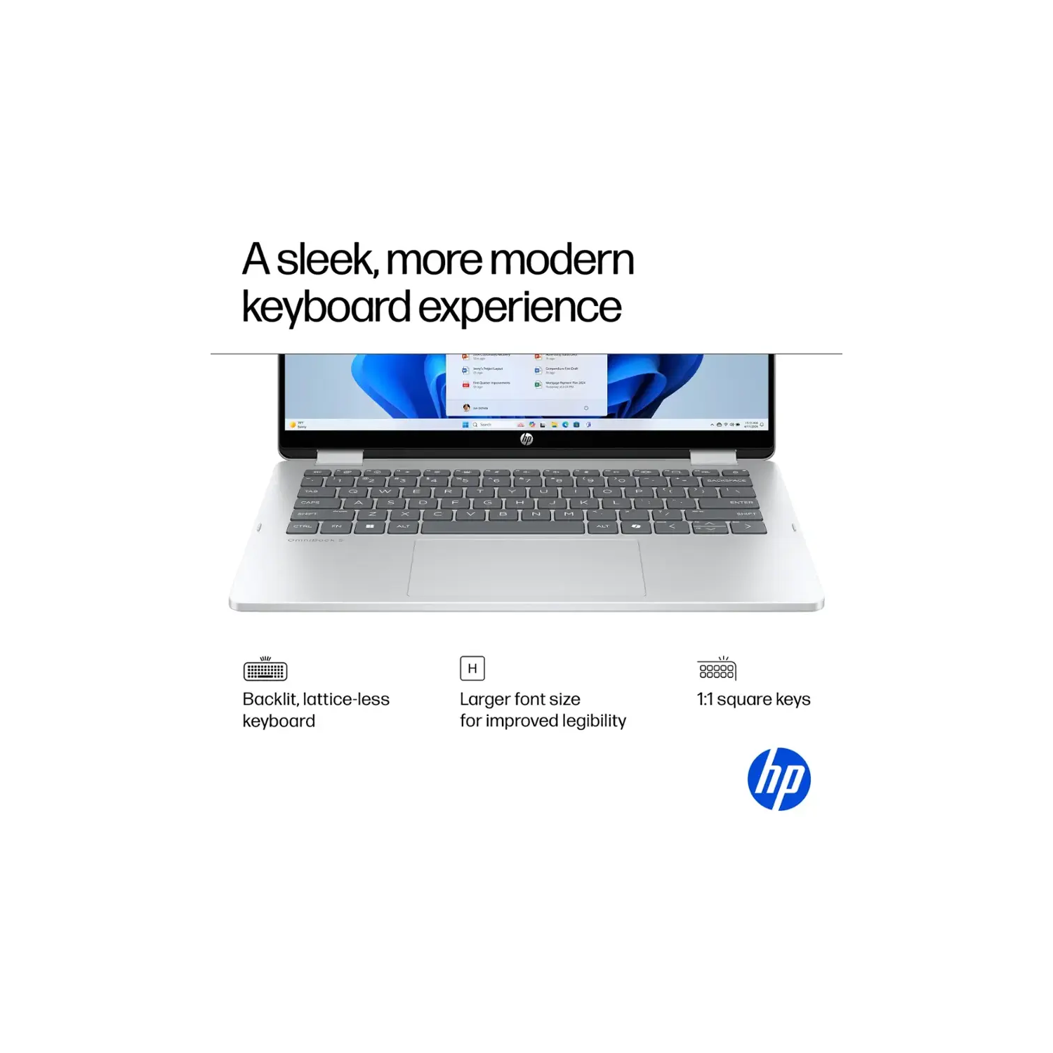 HP OmniBook 5 Flip 2-in-1 14" 2K IPS TouchScreen Laptop, Intel Core 7, 16GB LPDDR5 1TB SSD, AI Copilot, Long Battery Life, Wi-Fi 6E, Win 11 Home,