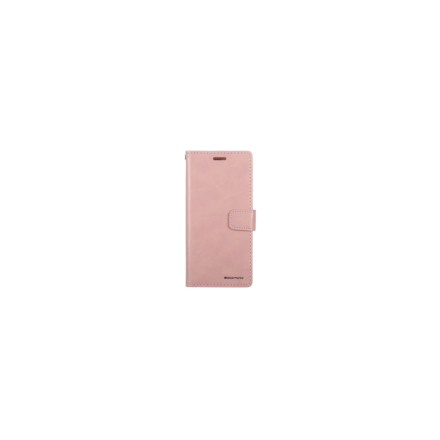 TopSave Goospery – Fente pour carte Bluemoon avec pince magnétique, rabat en cuir pour Samsung Galaxy S25 Edge 6,7&nbsp;po, rose doré