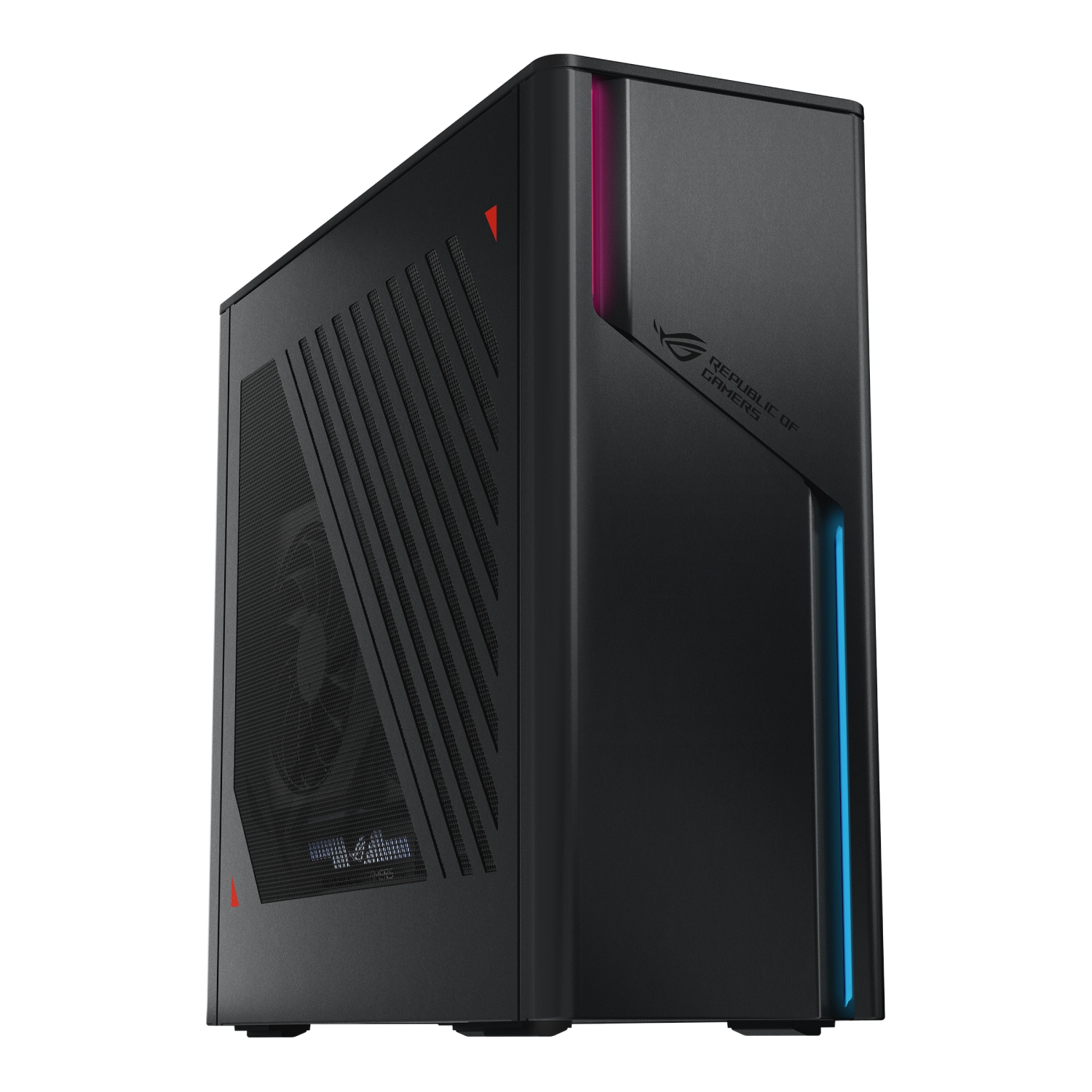 Refurbished ASUS ROG G22CH Mini Tower Gaming Chassis – Includes 750W PSU, Preinstalled Fans & Cables – Tool-less Access – Aura Sync RGB – Compact SFF