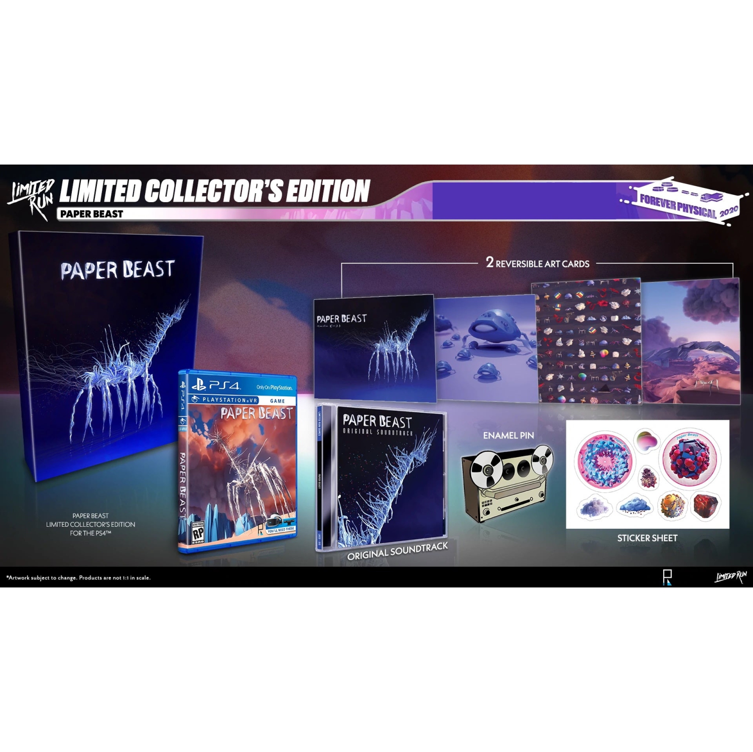 Paper Beast - PSVR - Collector's Edition - Limited Run #384 [PlayStation 4]