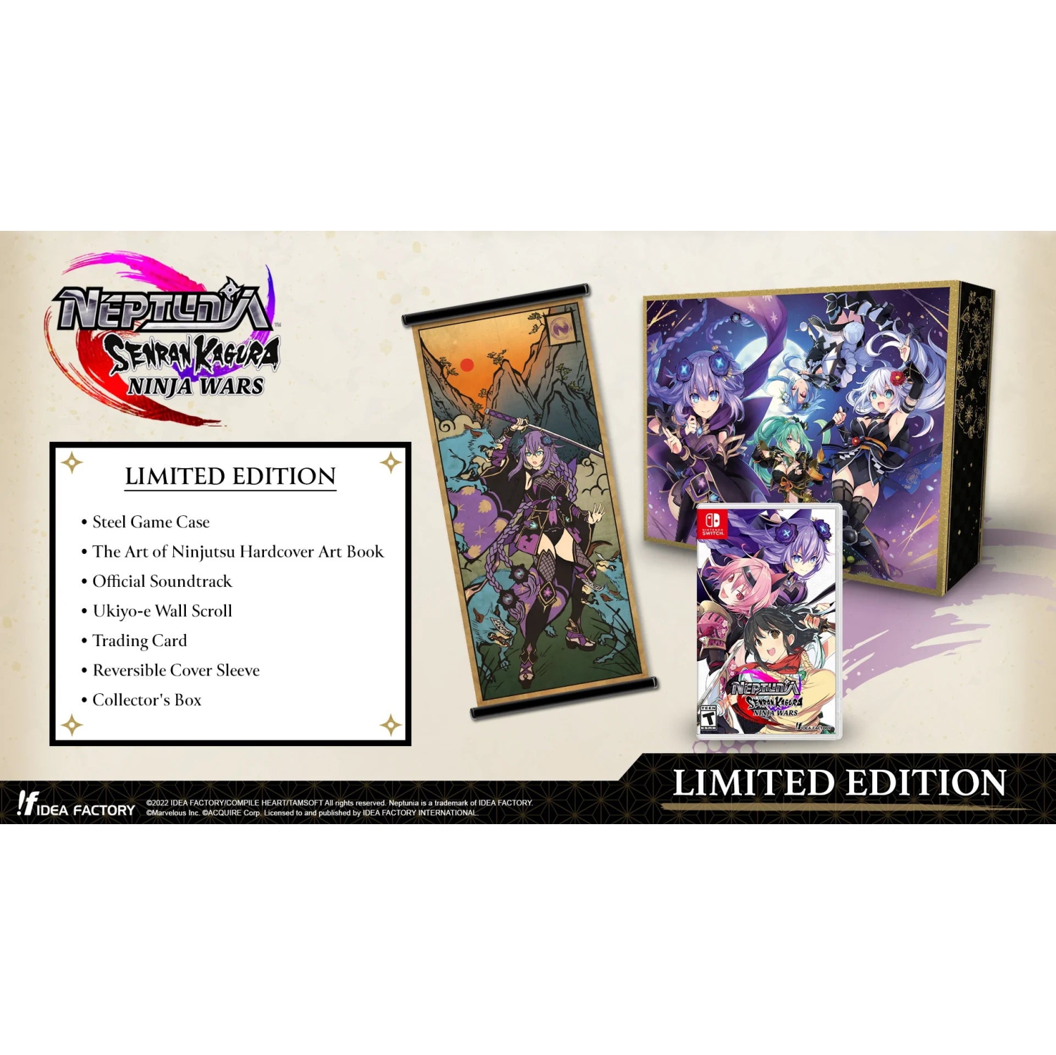 Neptunia x Senran Kagura: Ninja Wars - Limited Edition [Nintendo Switch]