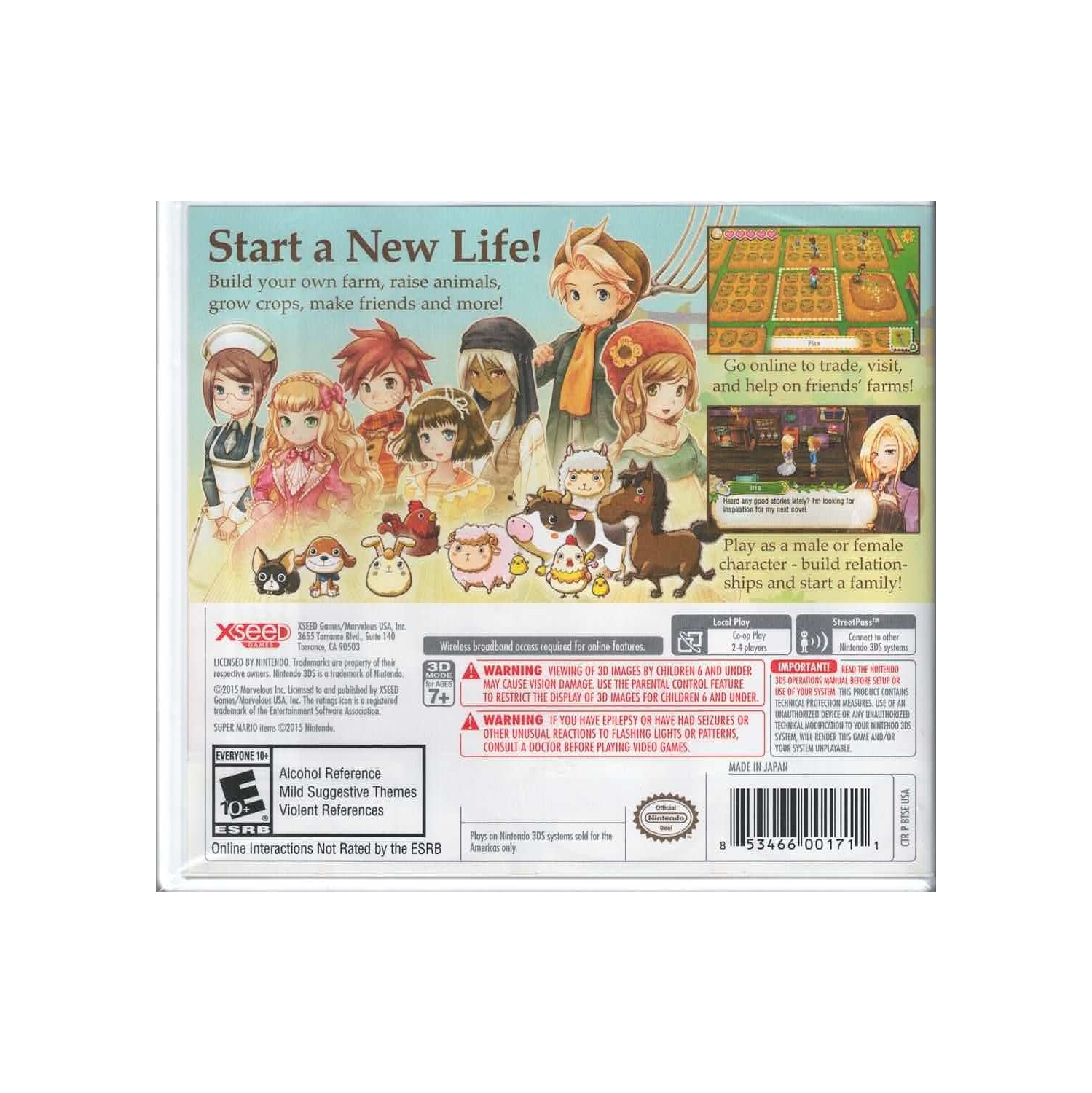 3DS - HISTOIRE DES SAISONS