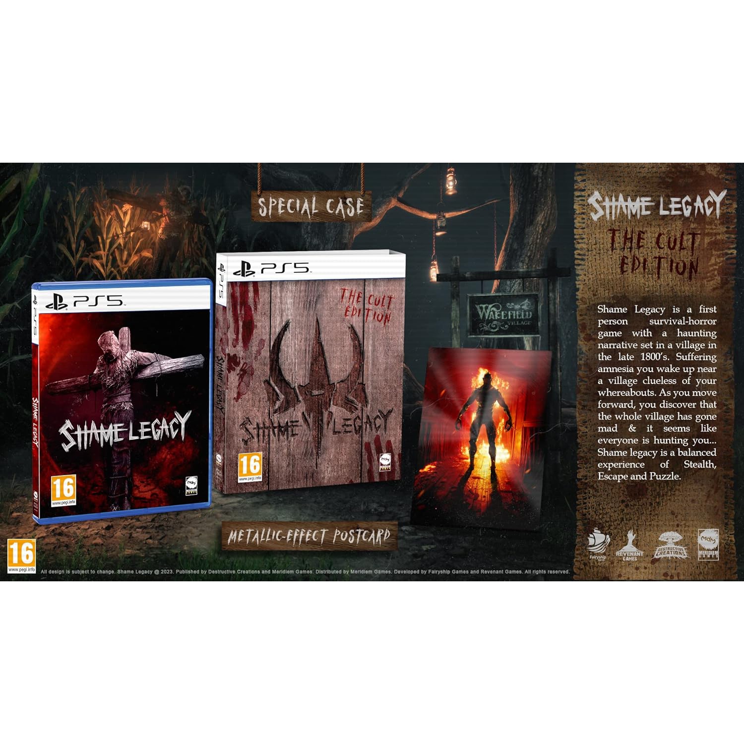 Shame Legacy - The Cult Edition [Playstation 5]