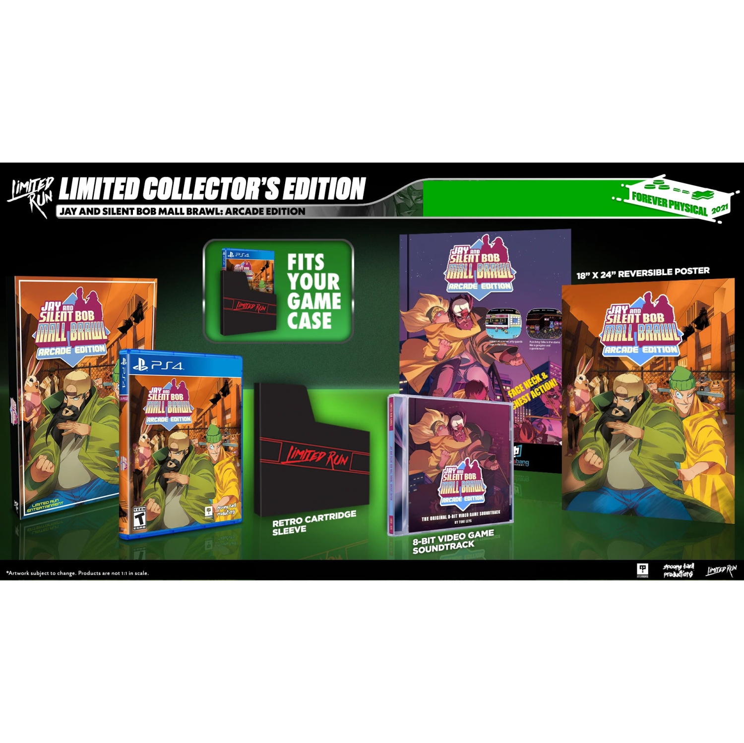Jay and Silent Bob Mall Brawl: Arcade Edition - Classic Edition - Limited Run #420 [PlayStation 4]