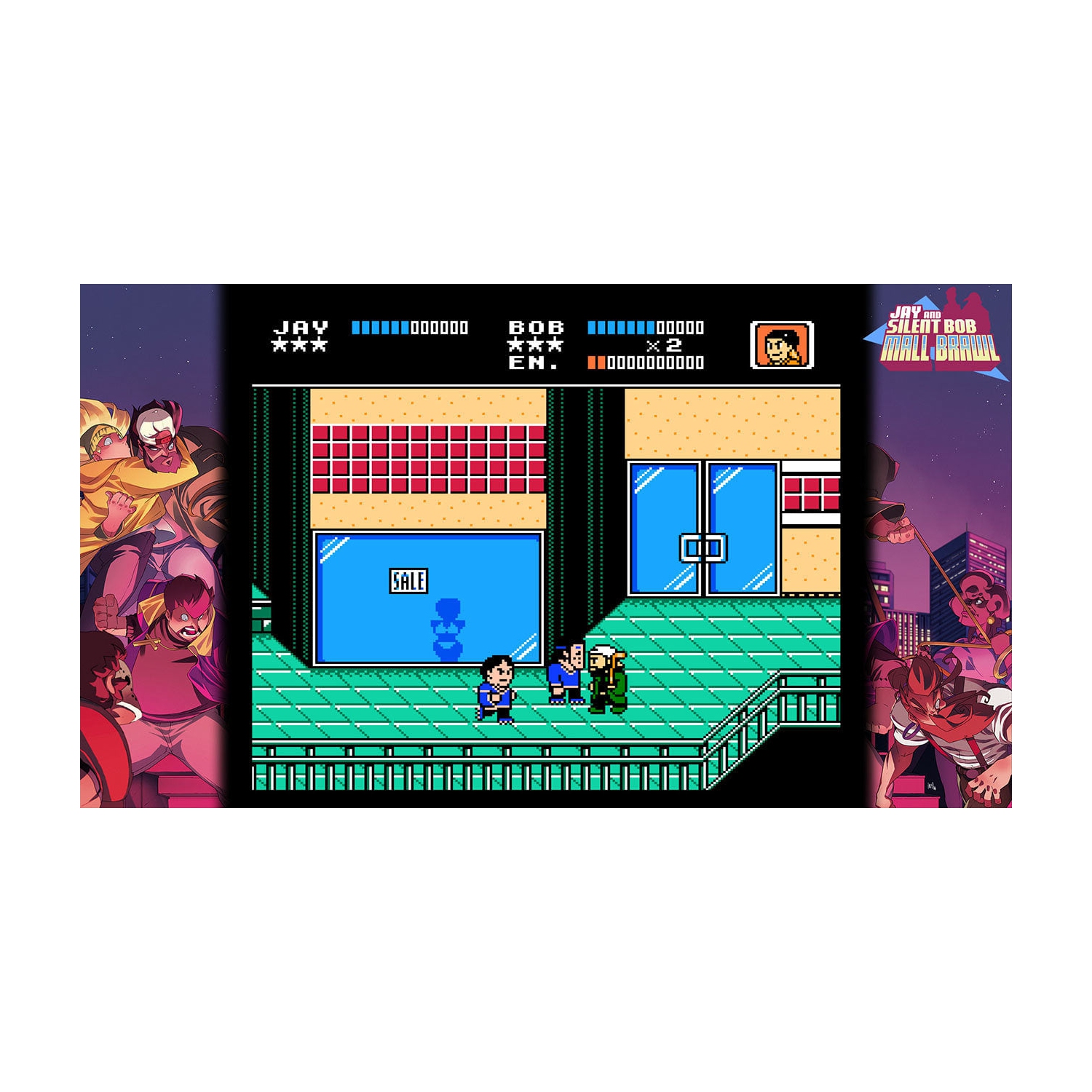 Jay and Silent Bob Mall Brawl: Arcade Edition - Classic Edition - Limited Run #420 [PlayStation 4]