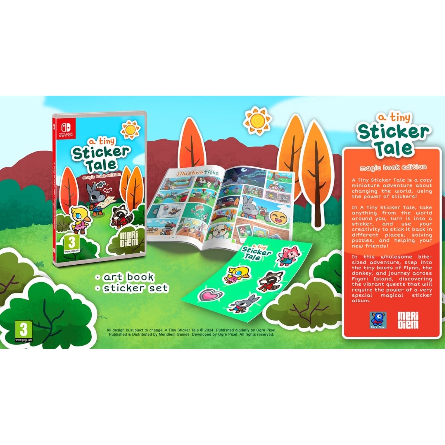 A Tiny Sticker Tale - Magic Book Edition [Nintendo Switch]